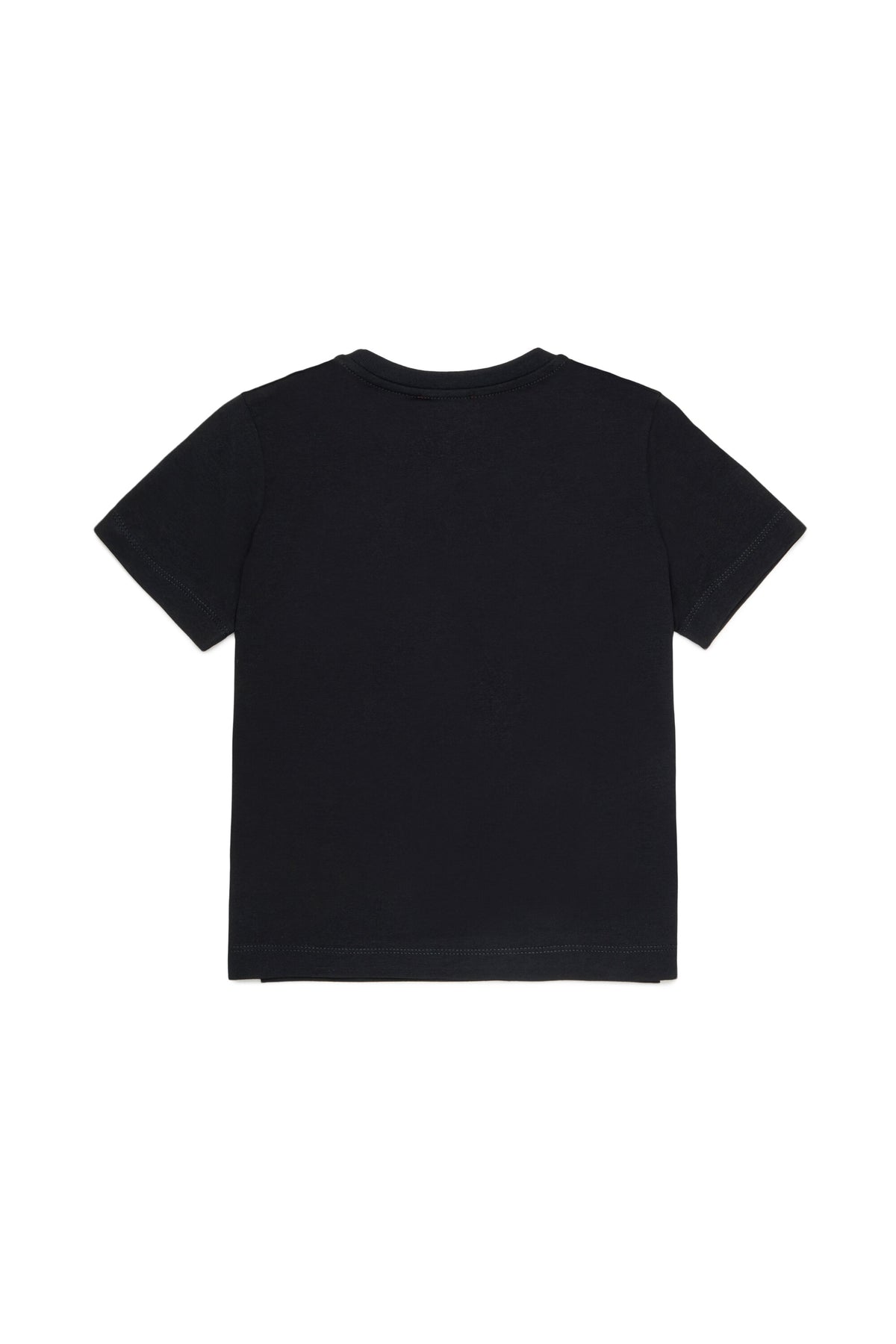 T-shirt with printed oval logo