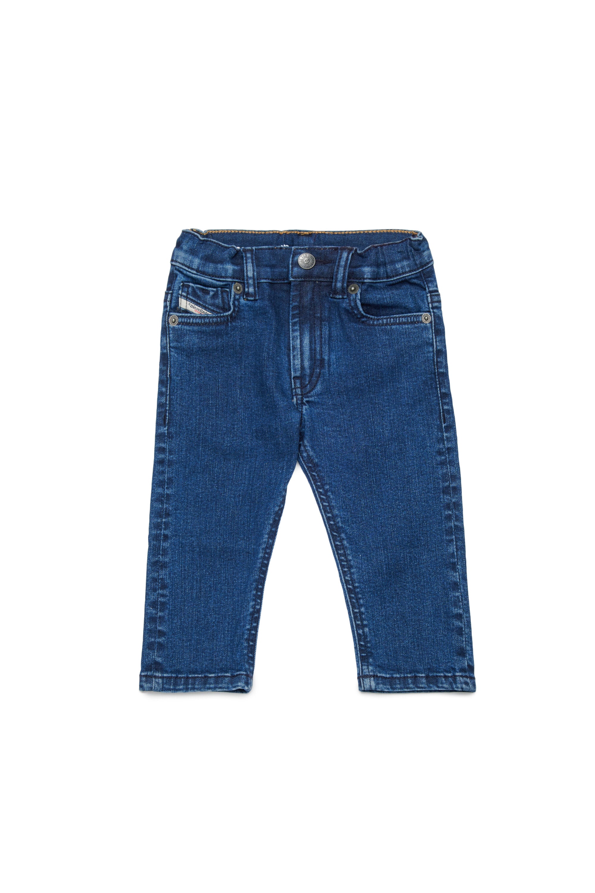 Jeans regular lavado azul medio - D-Jools