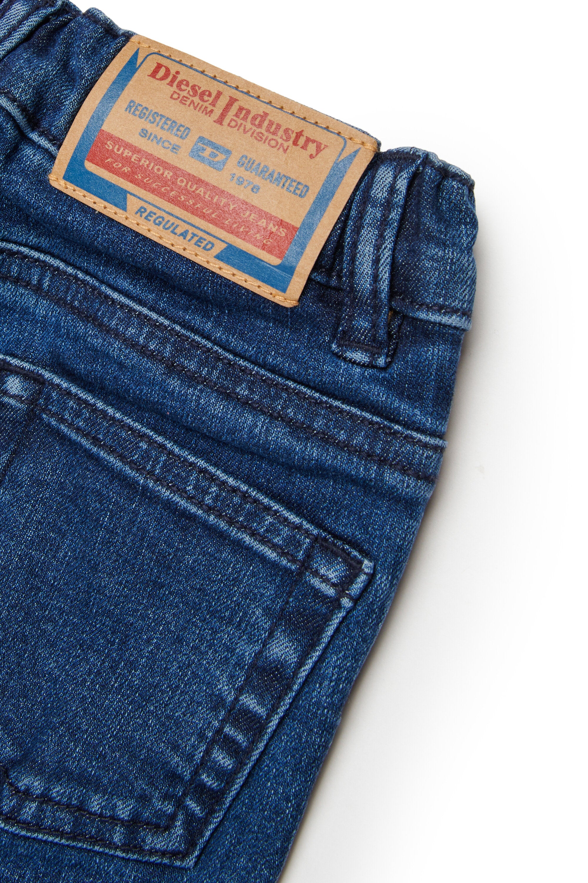 Jeans regular lavado azul medio - D-Jools