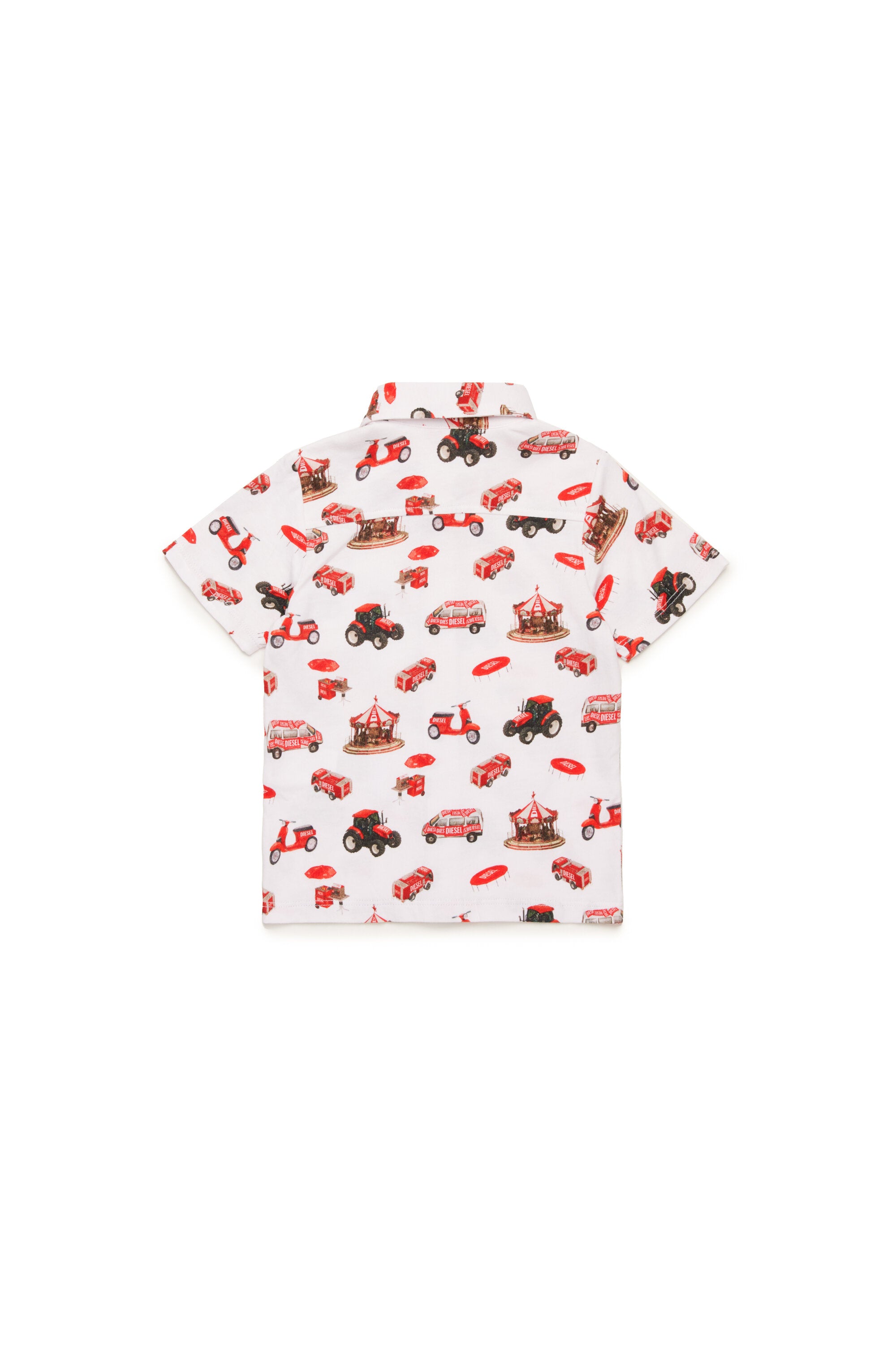 Camisa de bolos allover Fanny Campaign Diesel