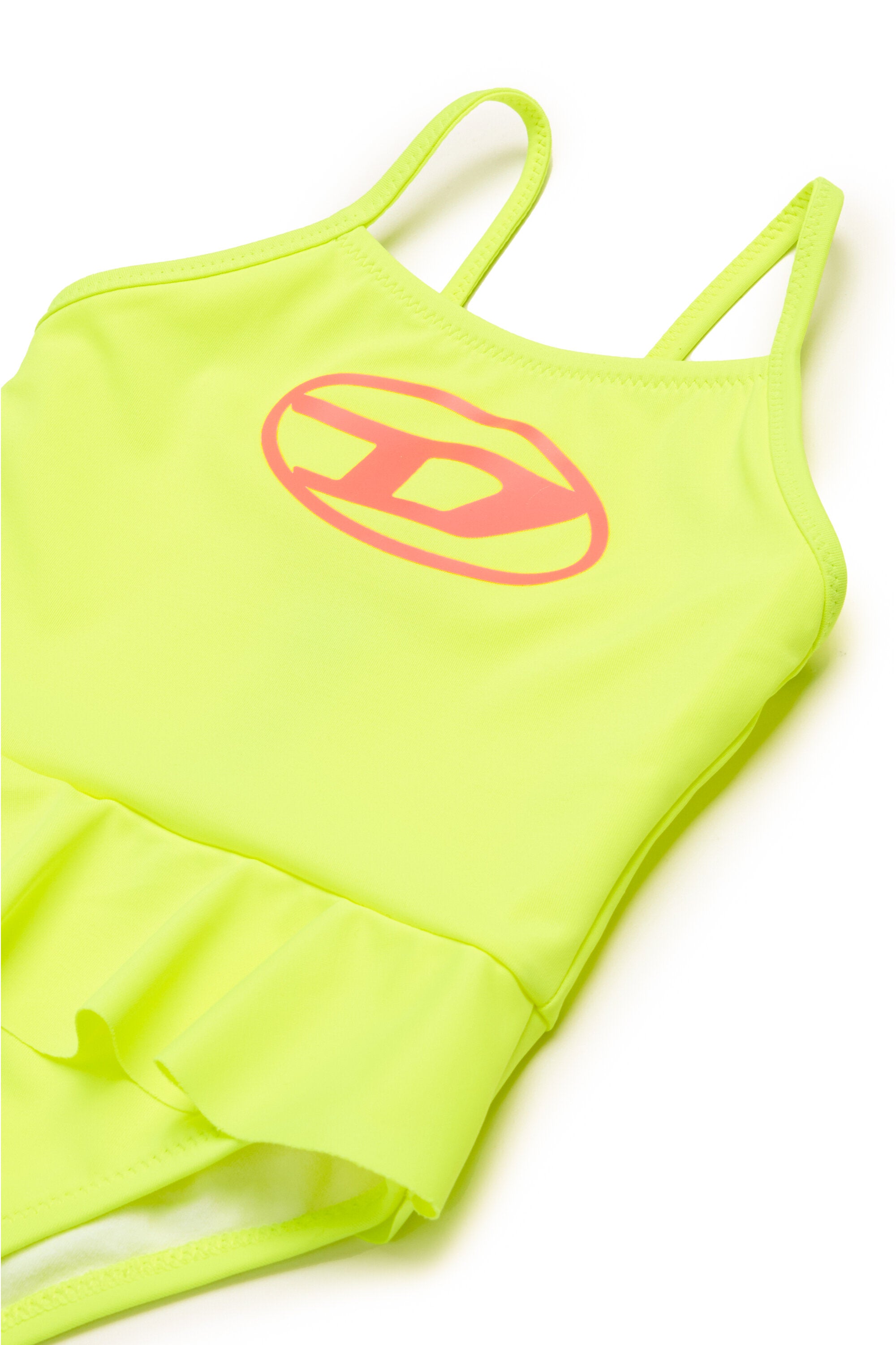 Traje de baño de una pieza con volantes