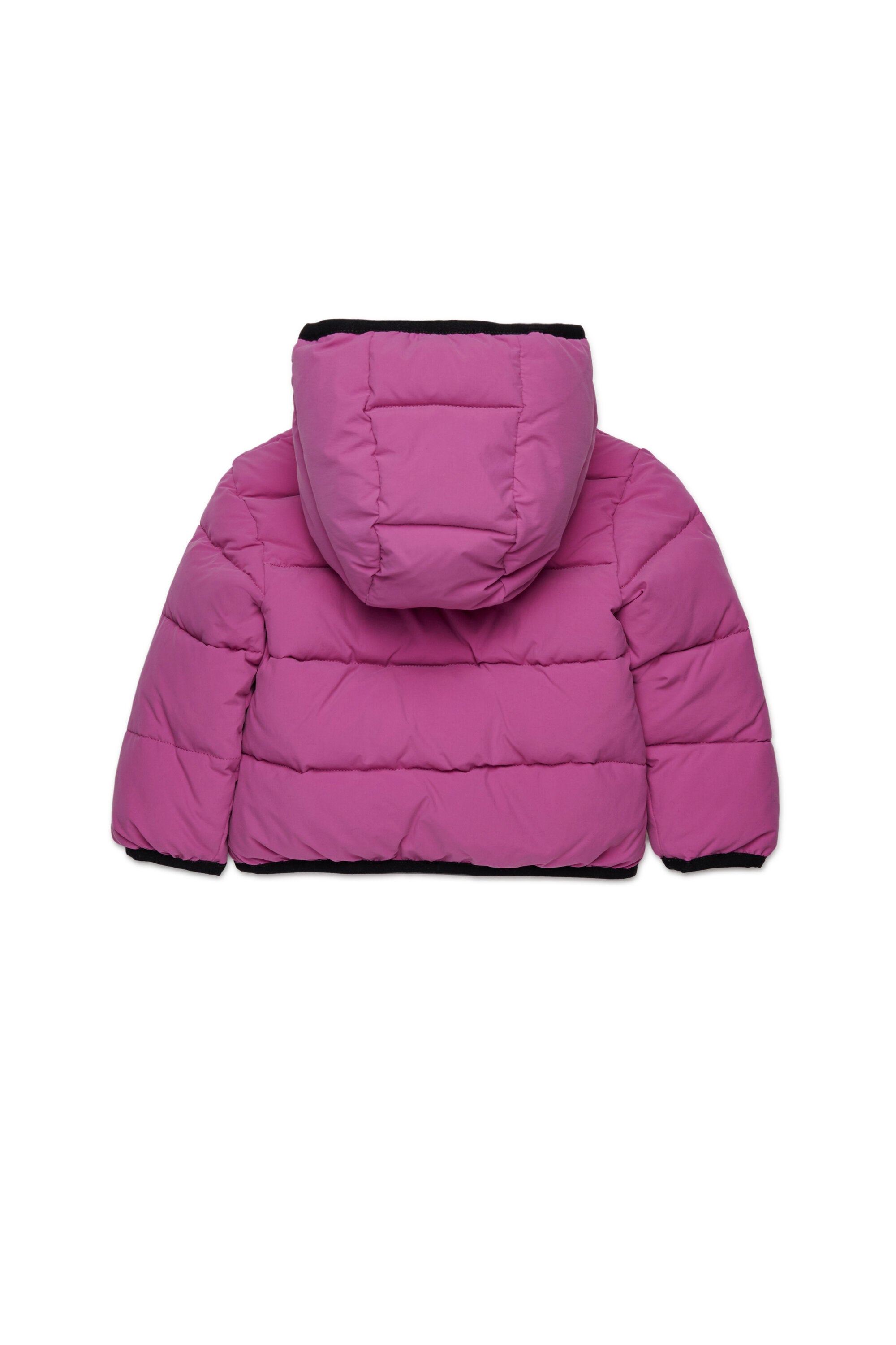Oval D branded short padded jacket
