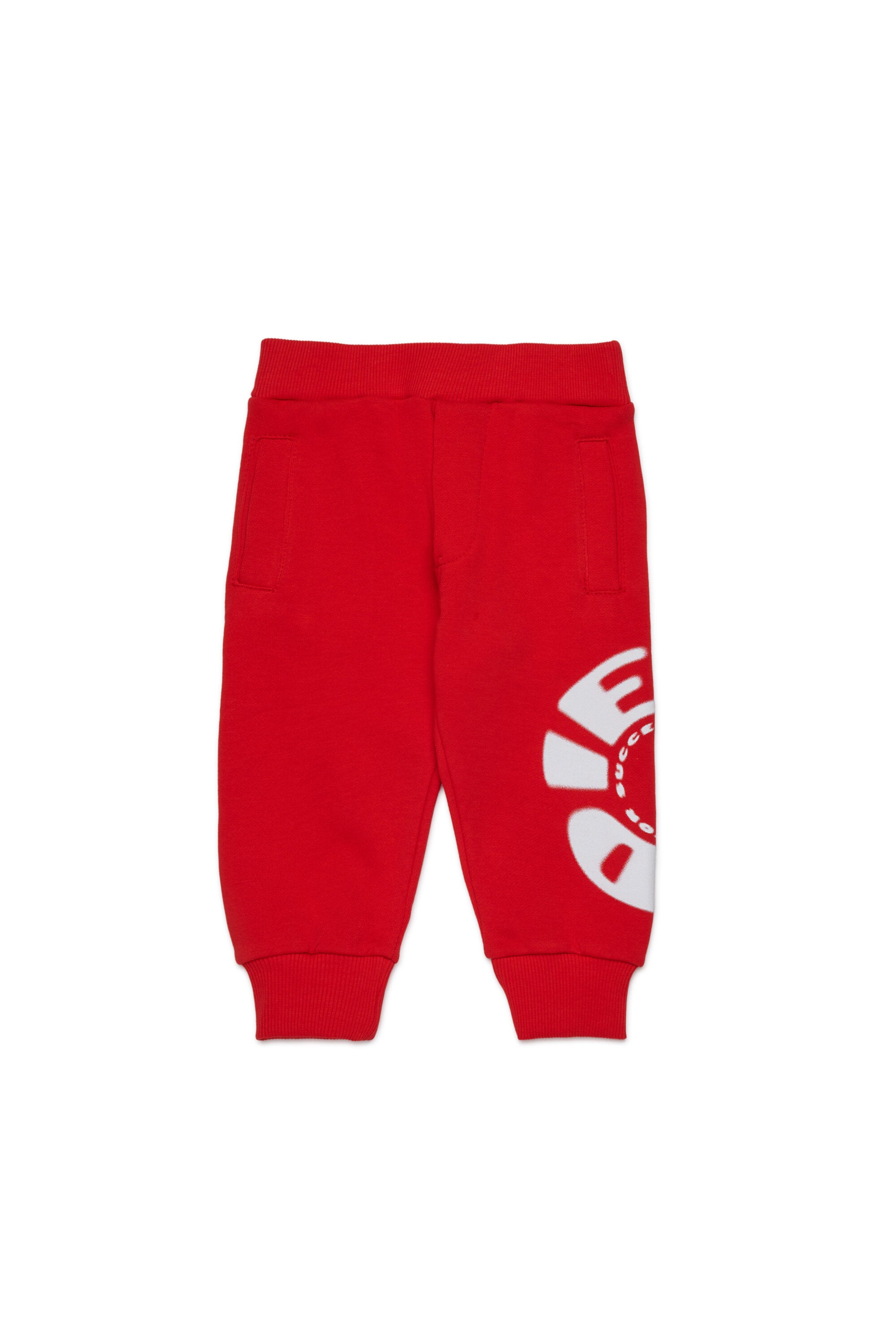 Pantalones deportivos con logotipo circular maxi Diesel