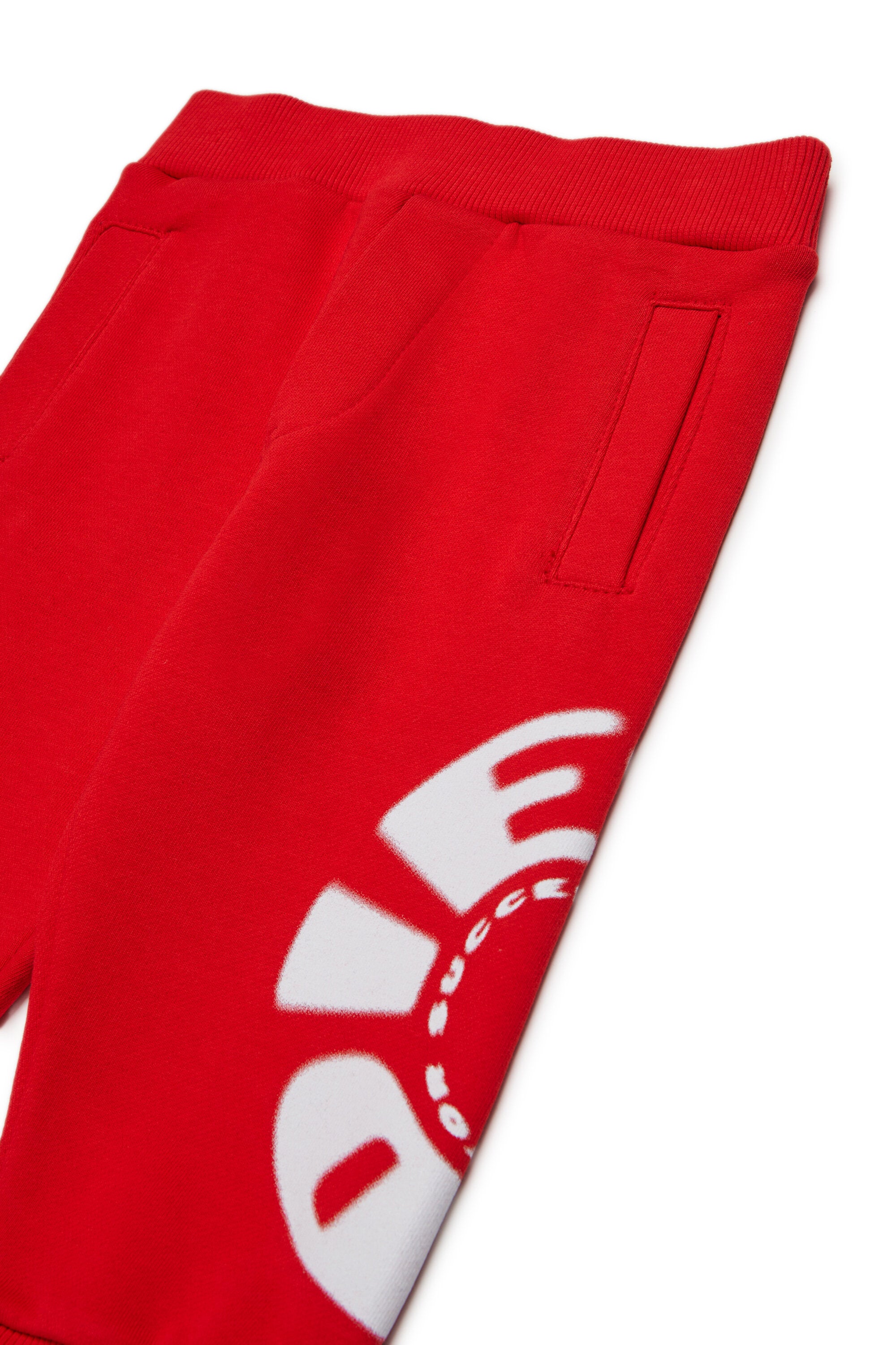 Pantalones deportivos con logotipo circular maxi Diesel