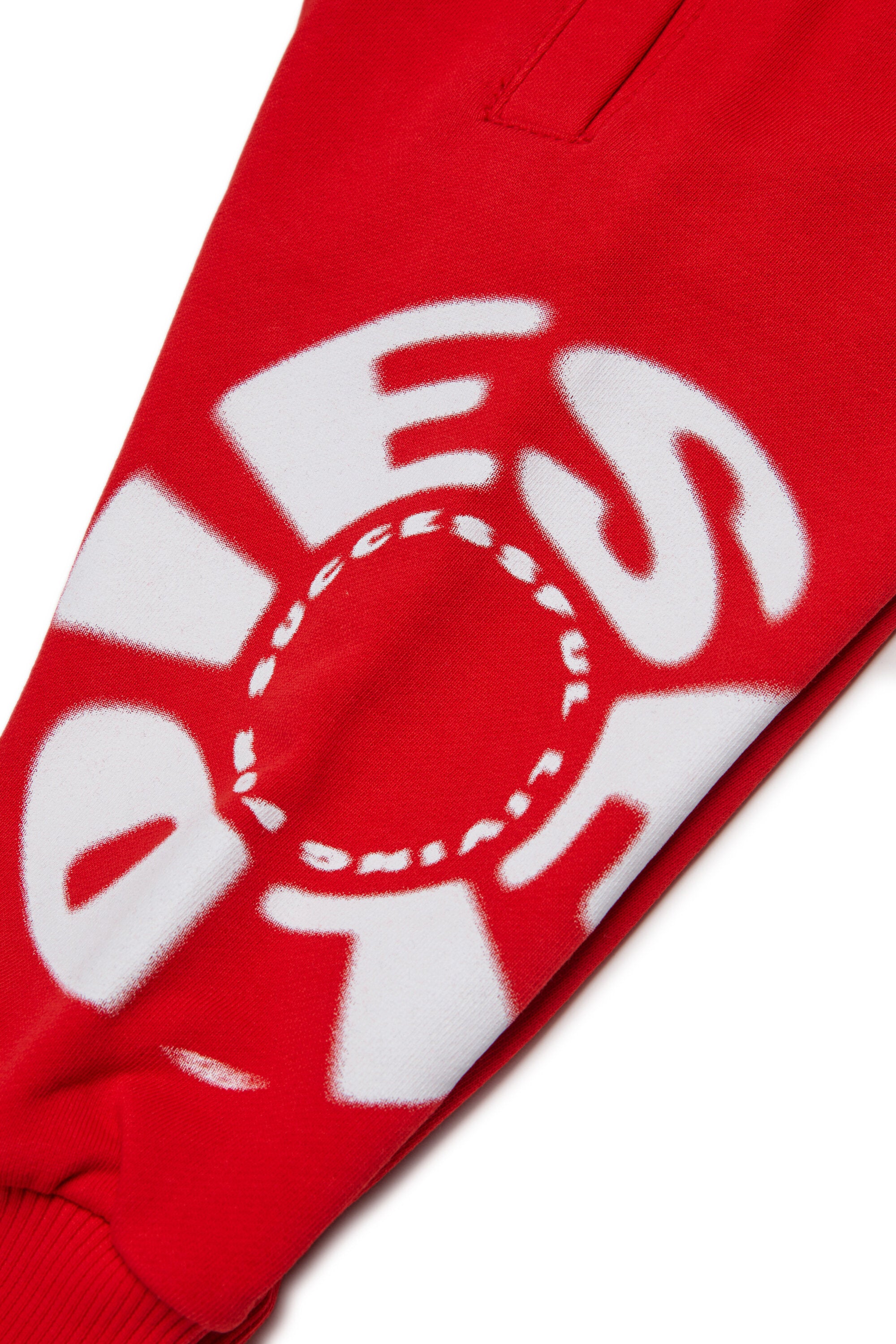 Pantalones deportivos con logotipo circular maxi Diesel