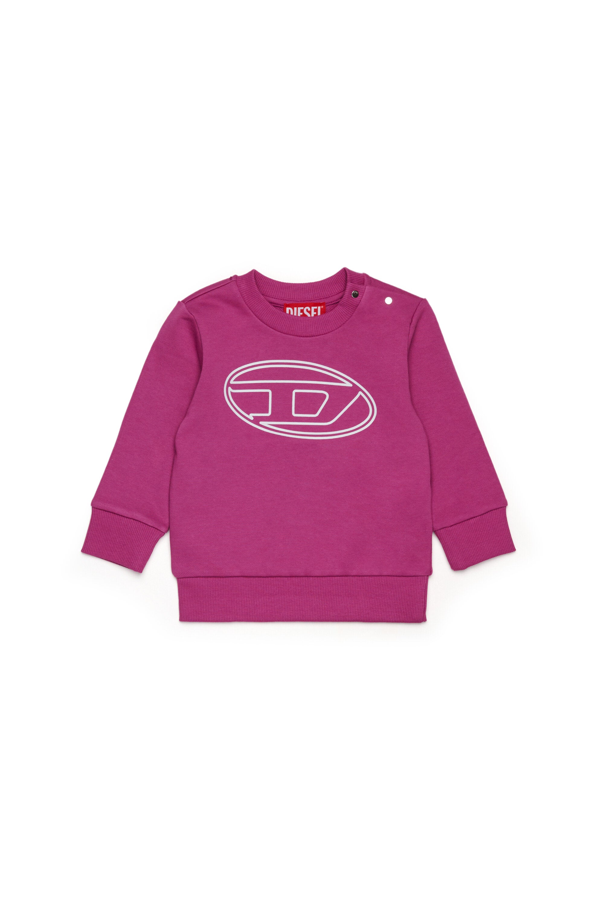 Sudadera de cuello redondo con logotipo maxi Oval D