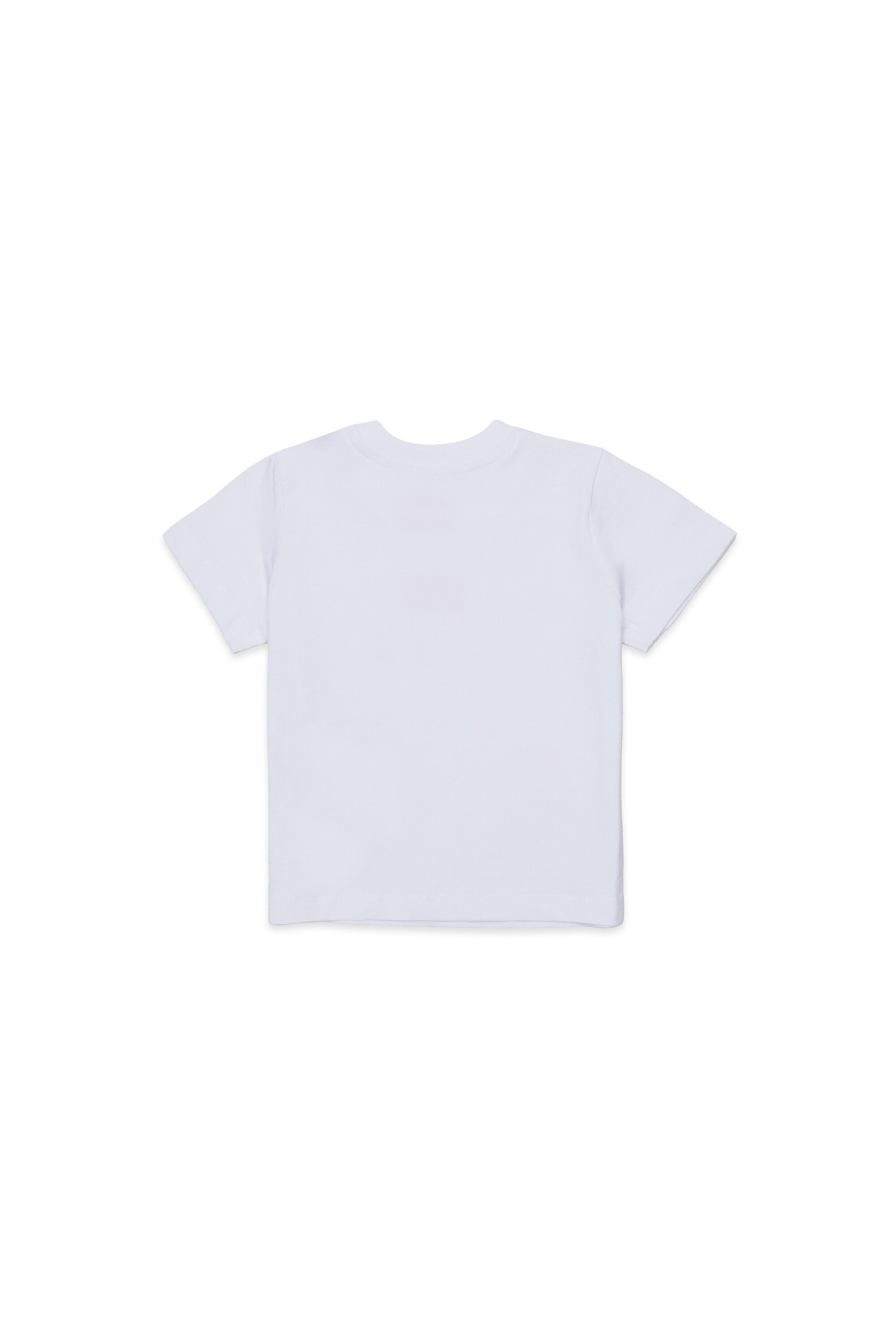 Camiseta de cuello redondo con logo
