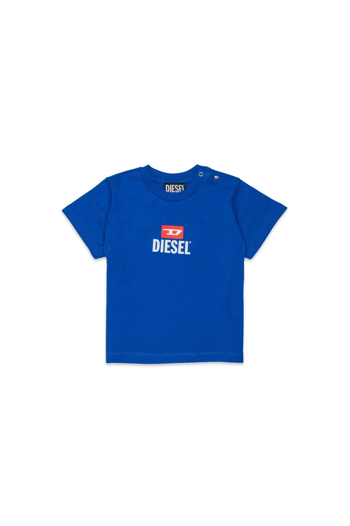 Camiseta de cuello redondo con logo