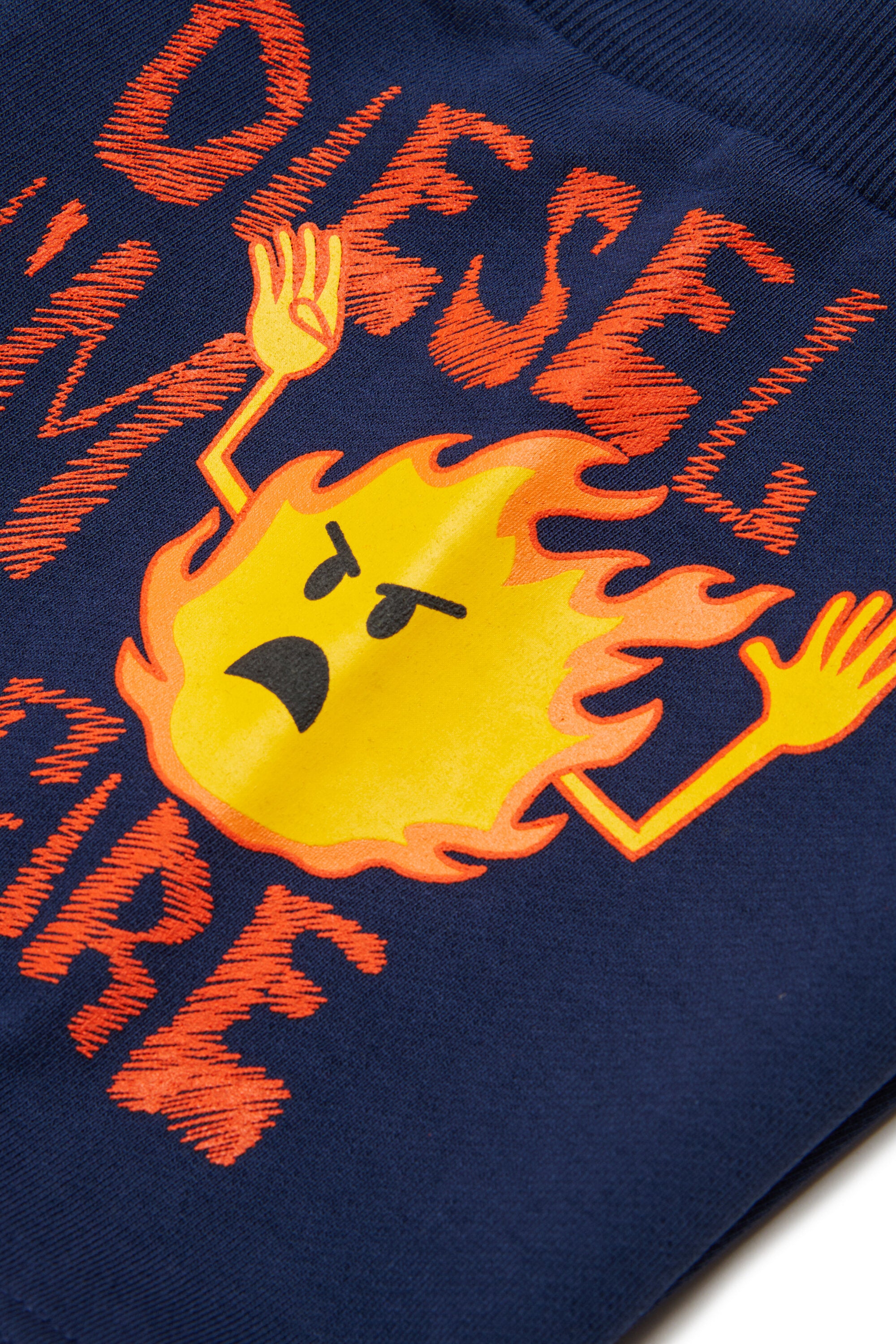 Shorts de felpa con logo