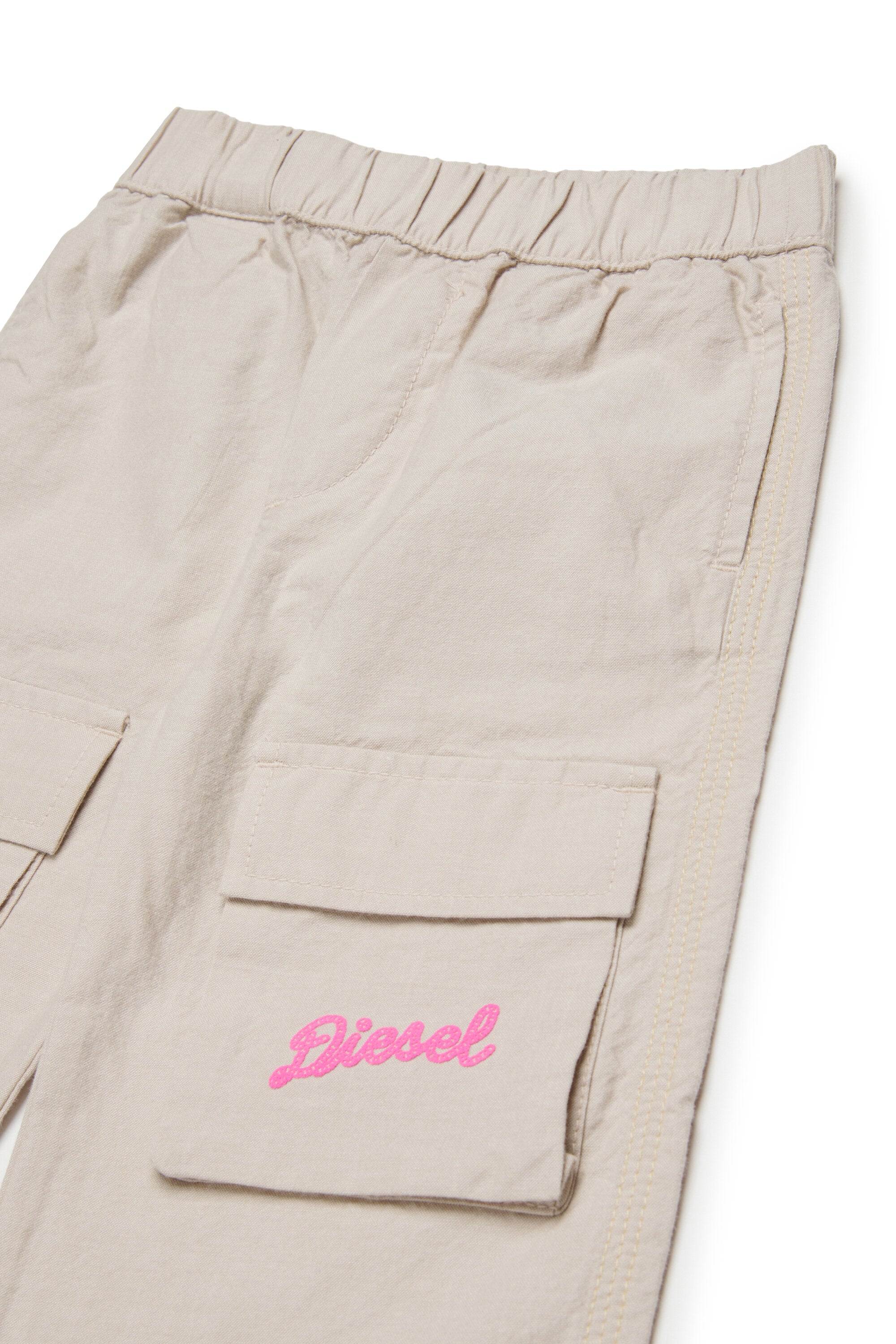 Cargo pants with logo