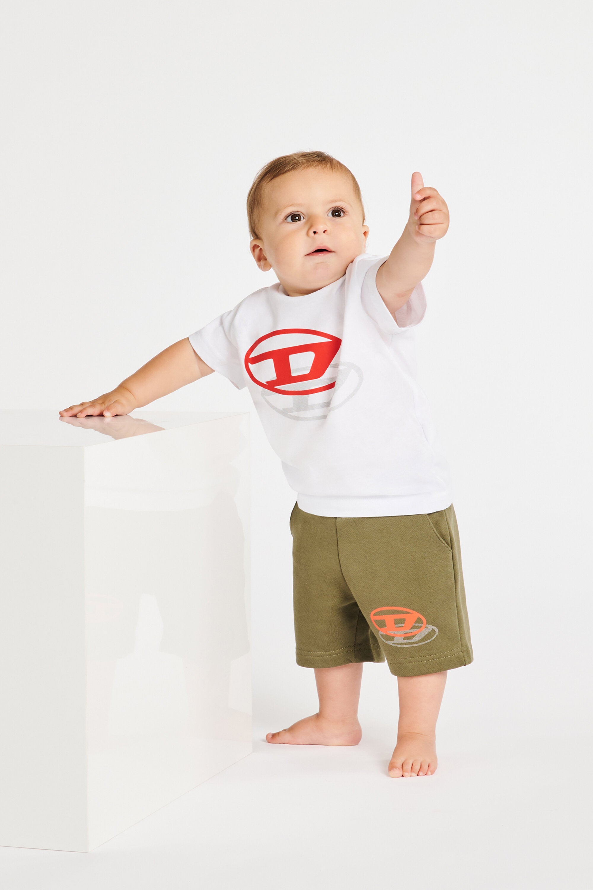 Shorts de felpa con logo