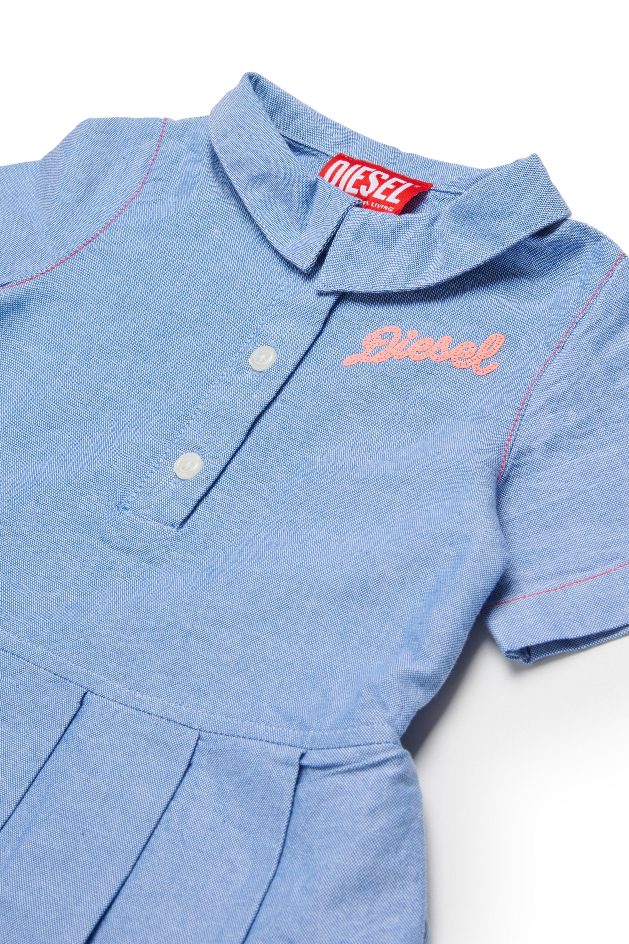 Polo dress with logo