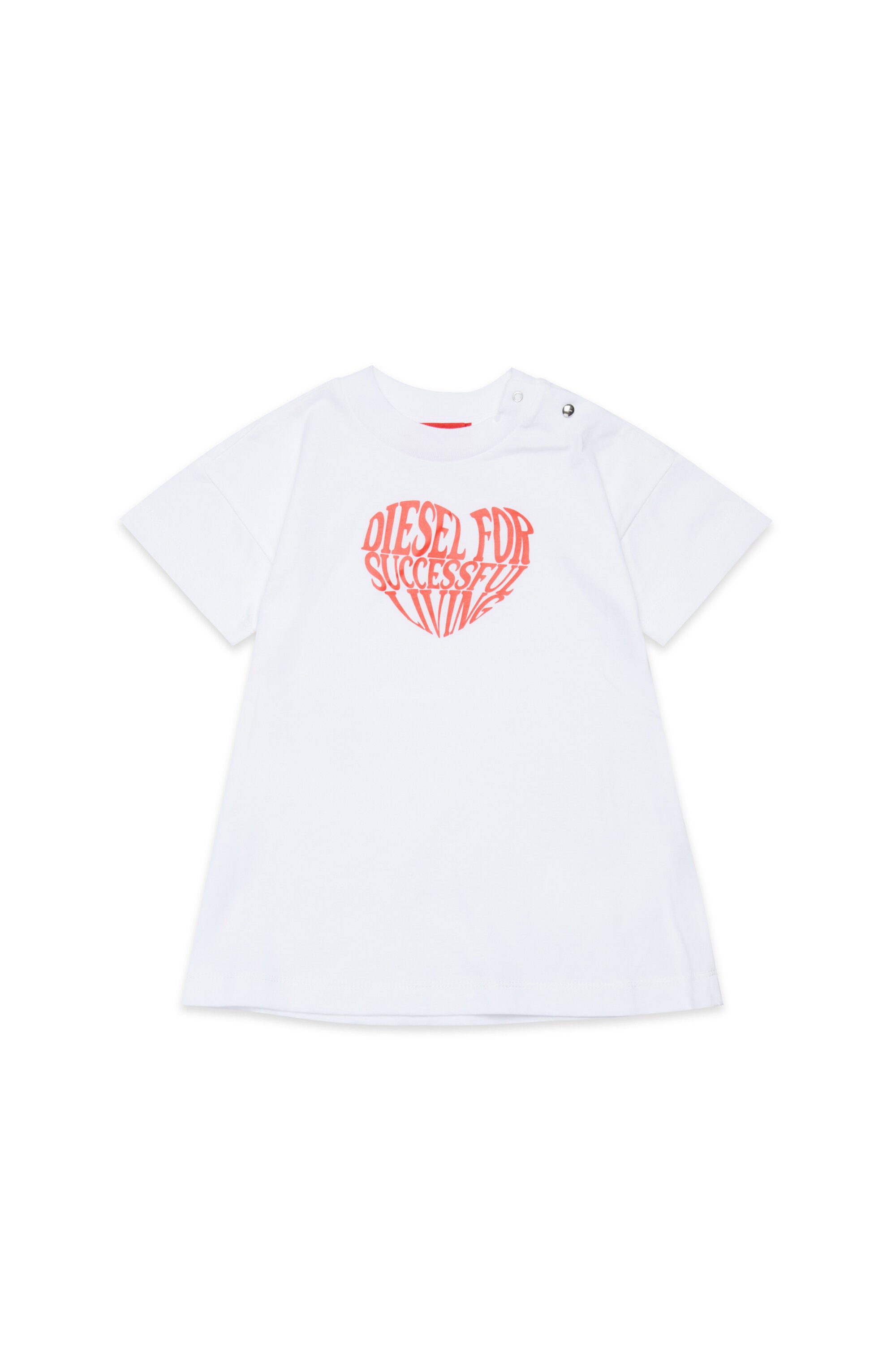 Vestido camiseta con logo