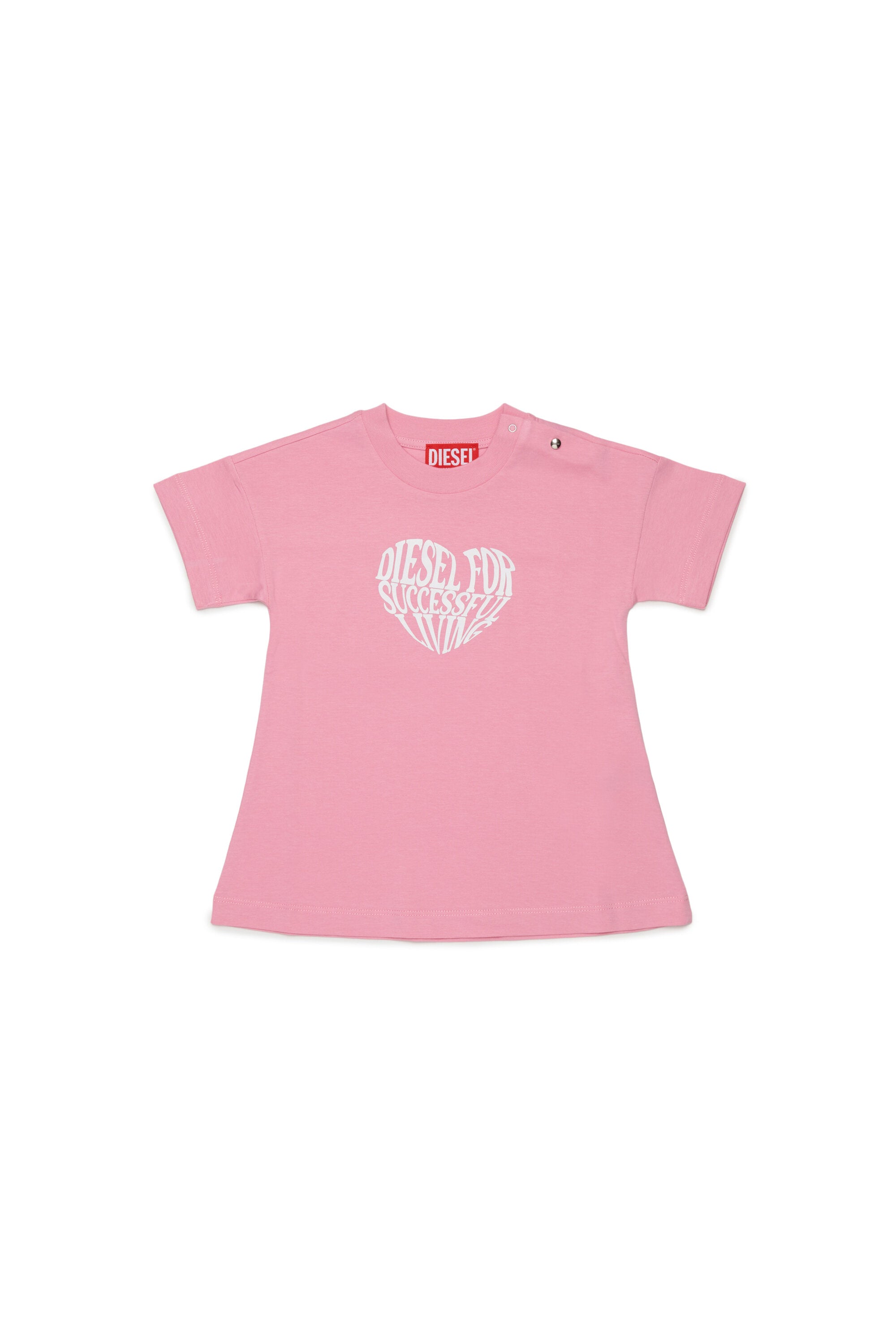 Vestido camiseta con logo