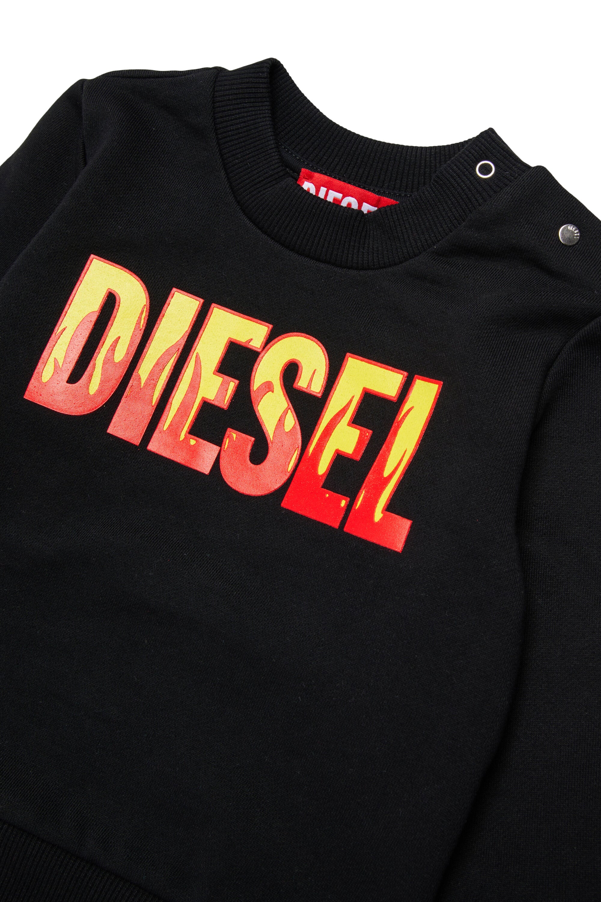 Sudadera de cuello redondo con logo