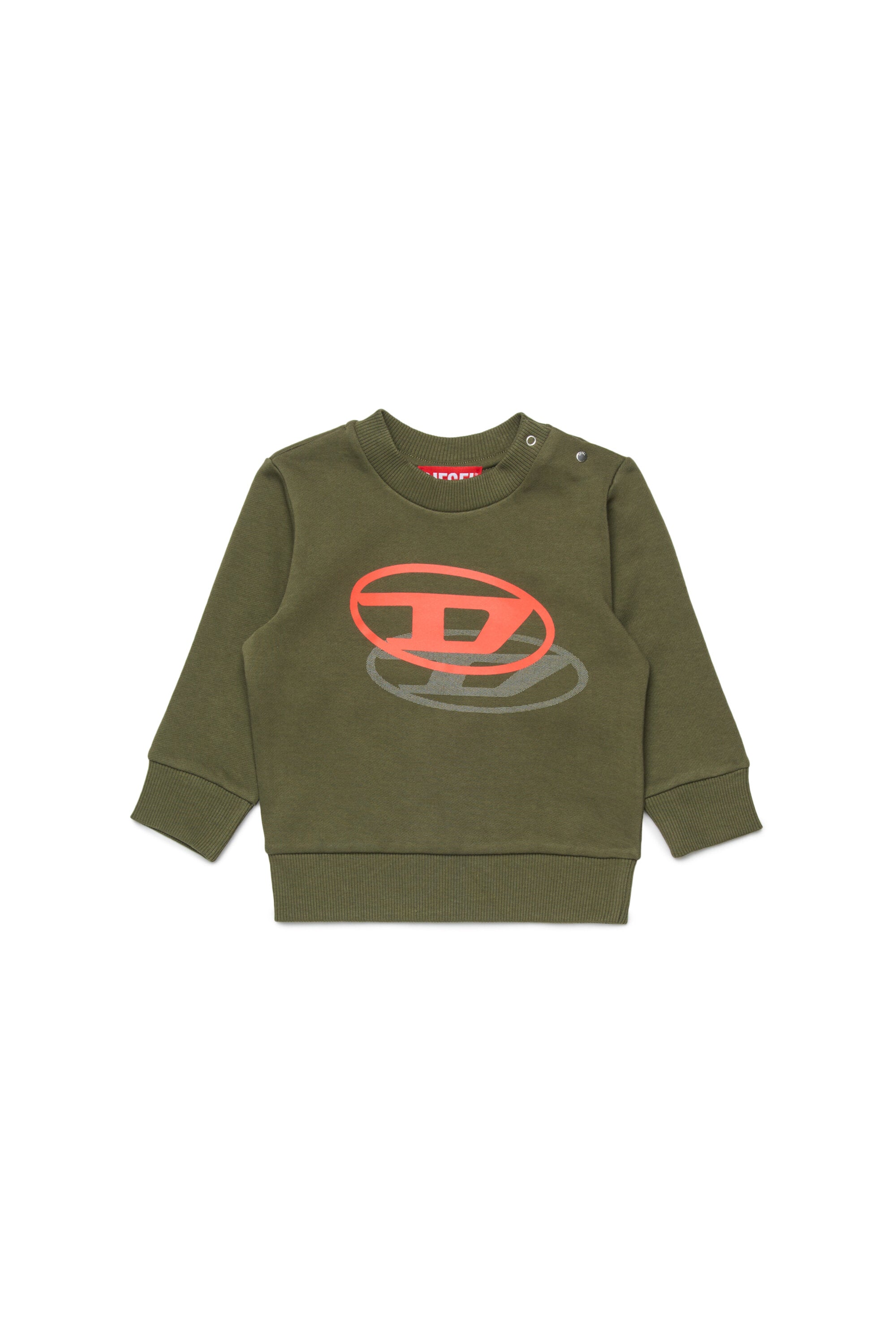 Sudadera de cuello redondo con logo