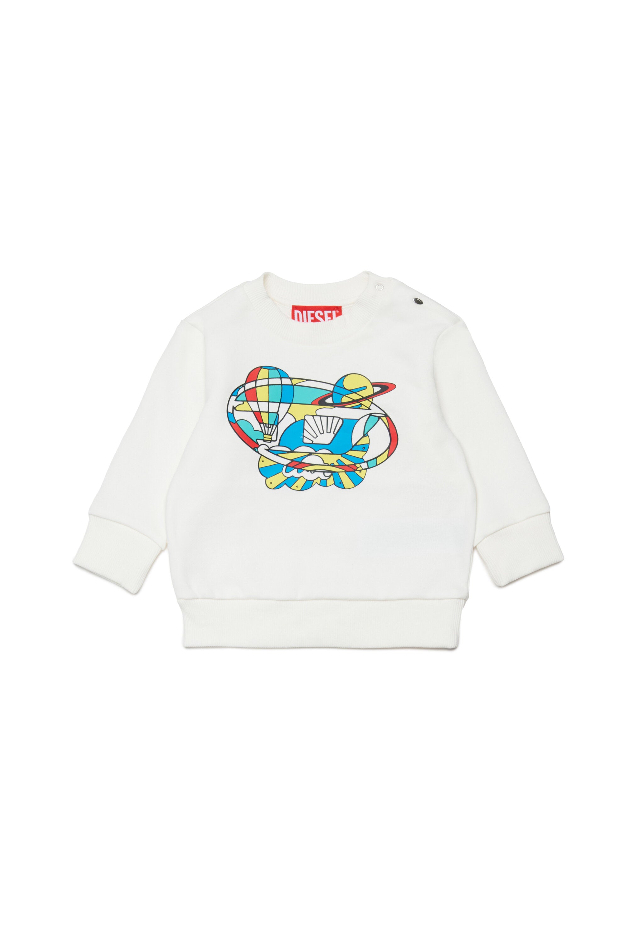 Crewneck sweatshirt with logo