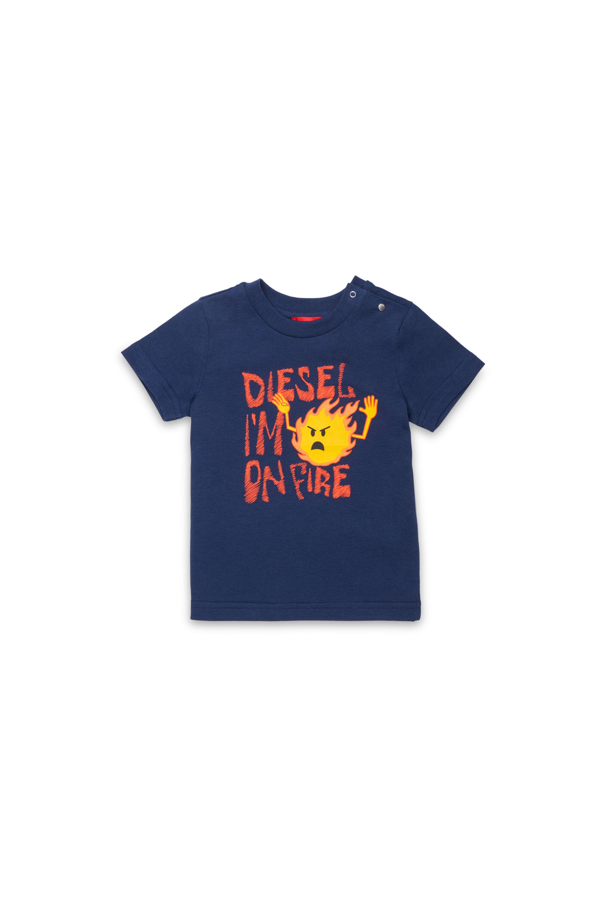 Camiseta con logo estampado en el frente