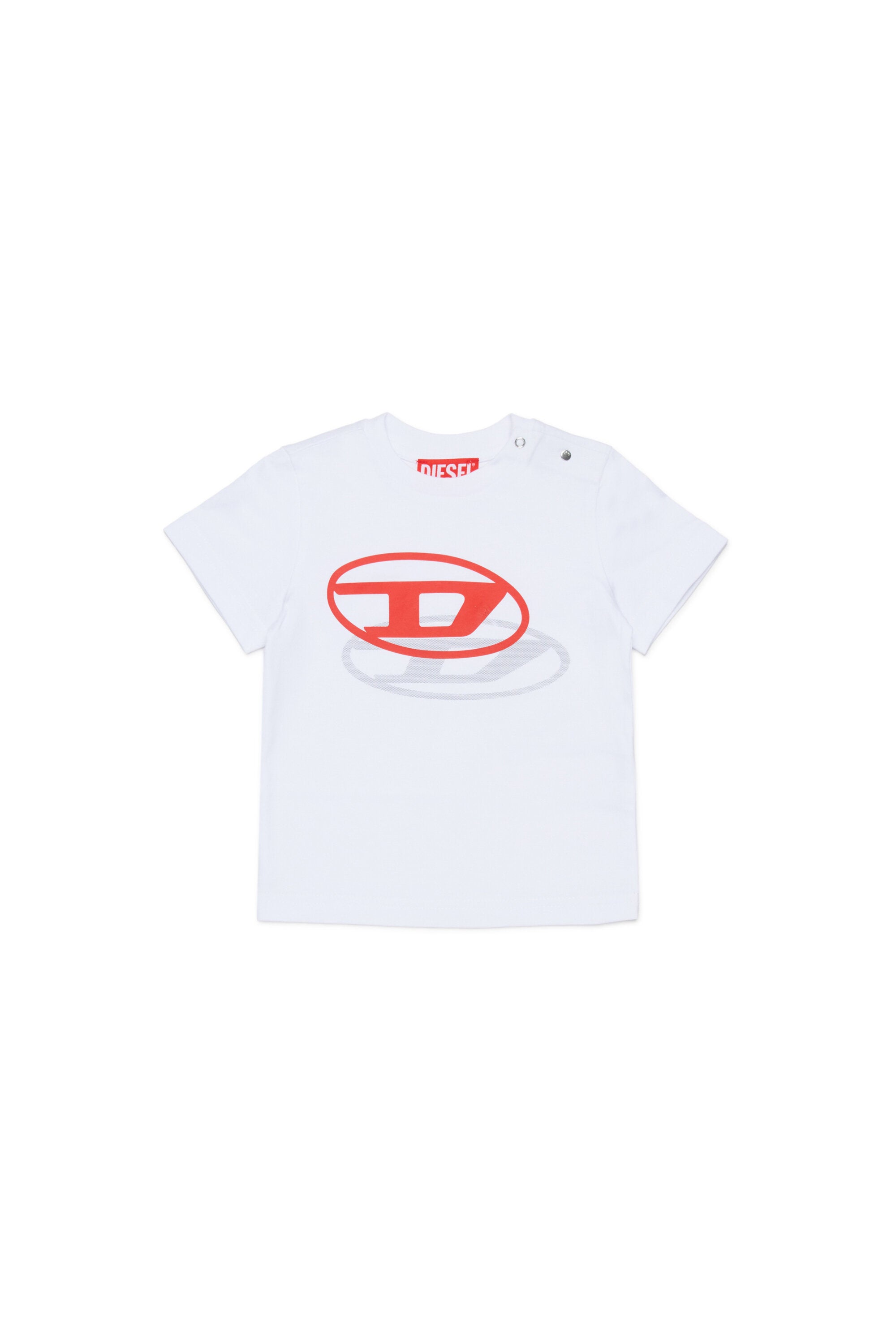 Camiseta con logotipo Oval D dinámico