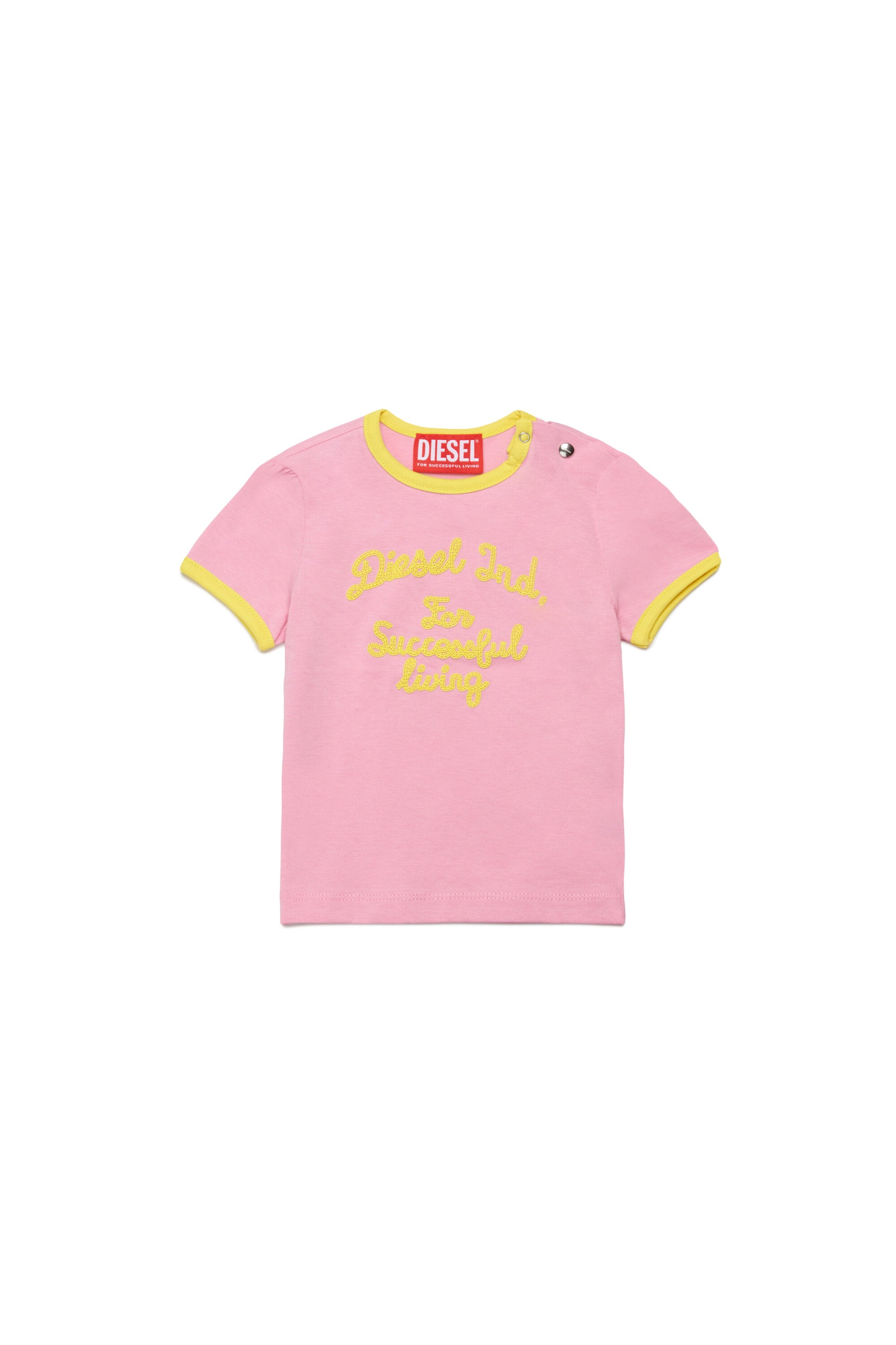 Camiseta con logo en el pecho