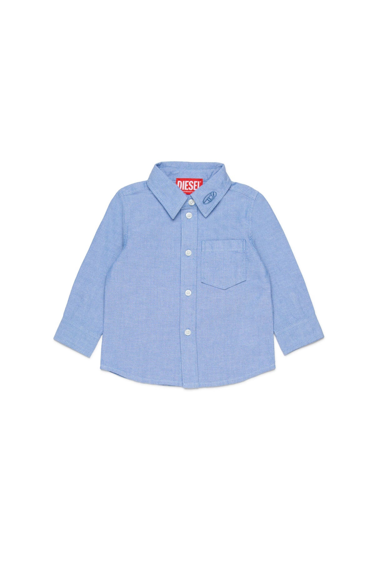 Long-sleeve shirt with logo