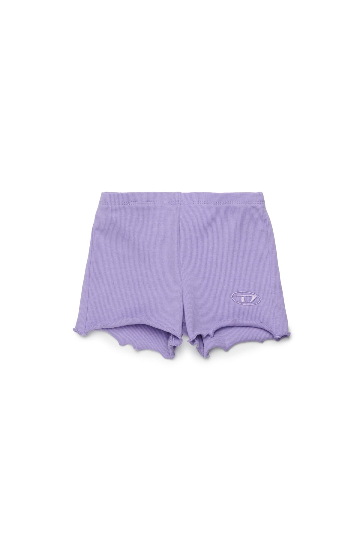 Fleece shorts with logo