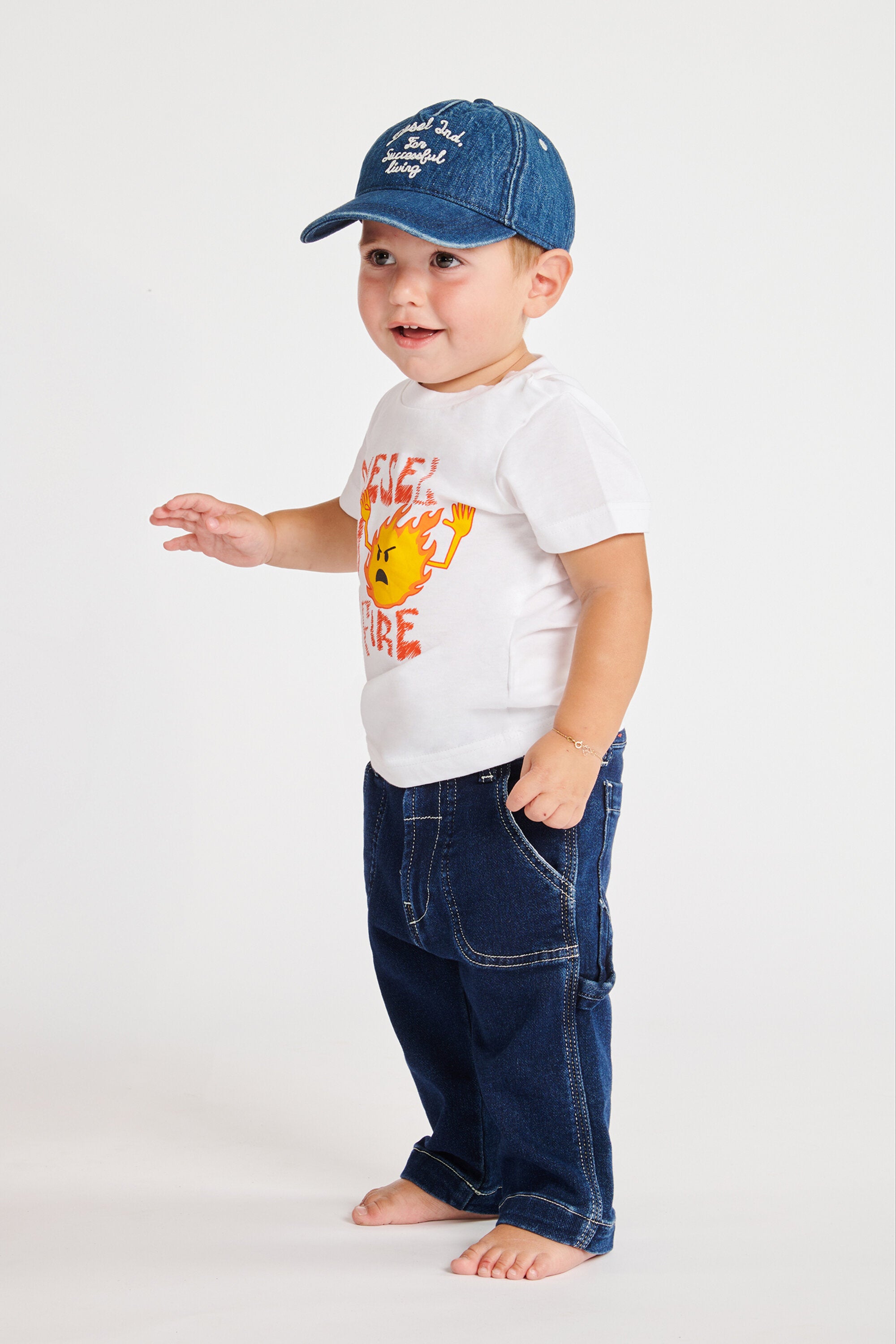 Gorra de béisbol con logo