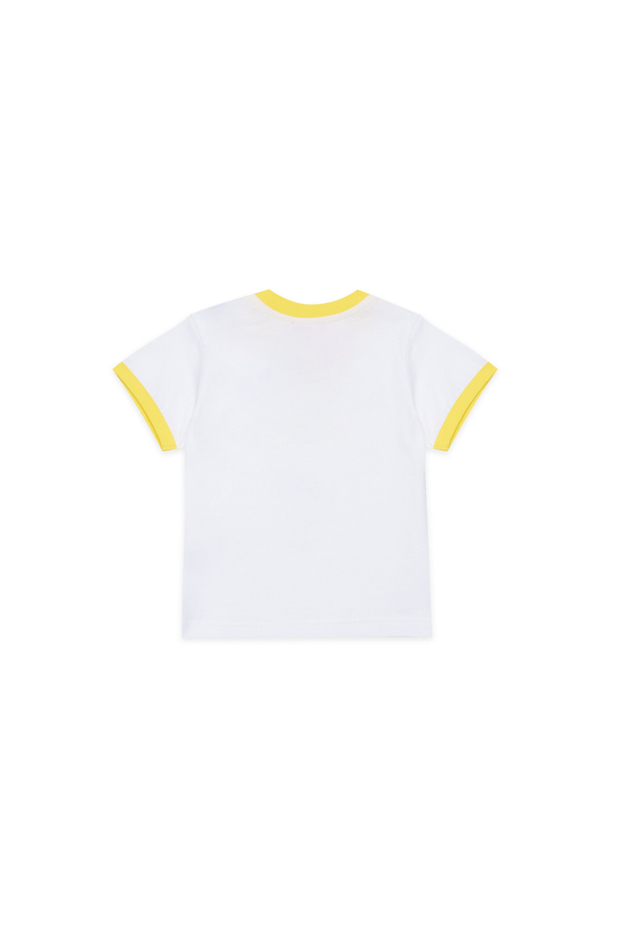 T-shirt with logo and front pattern
