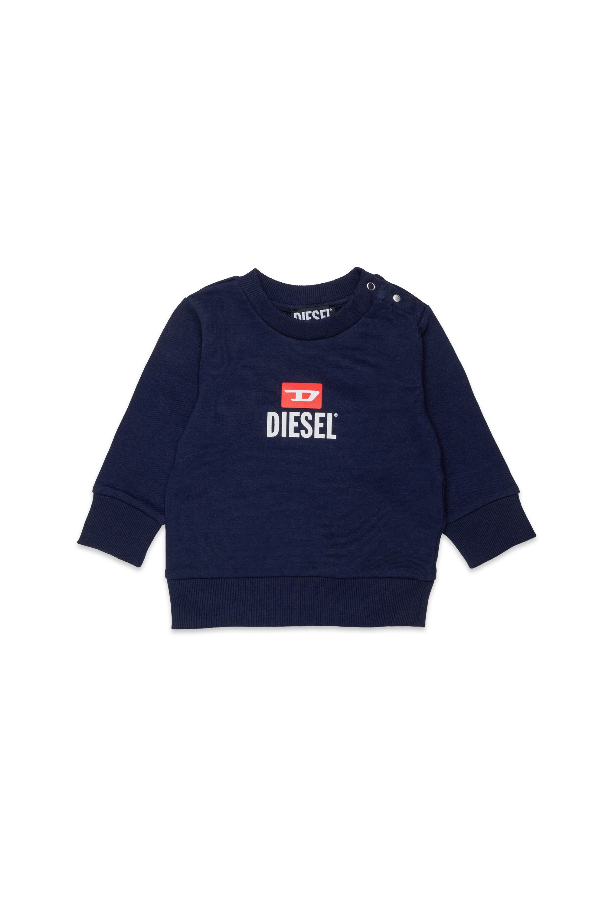 Crew neck sweatshirt with logo