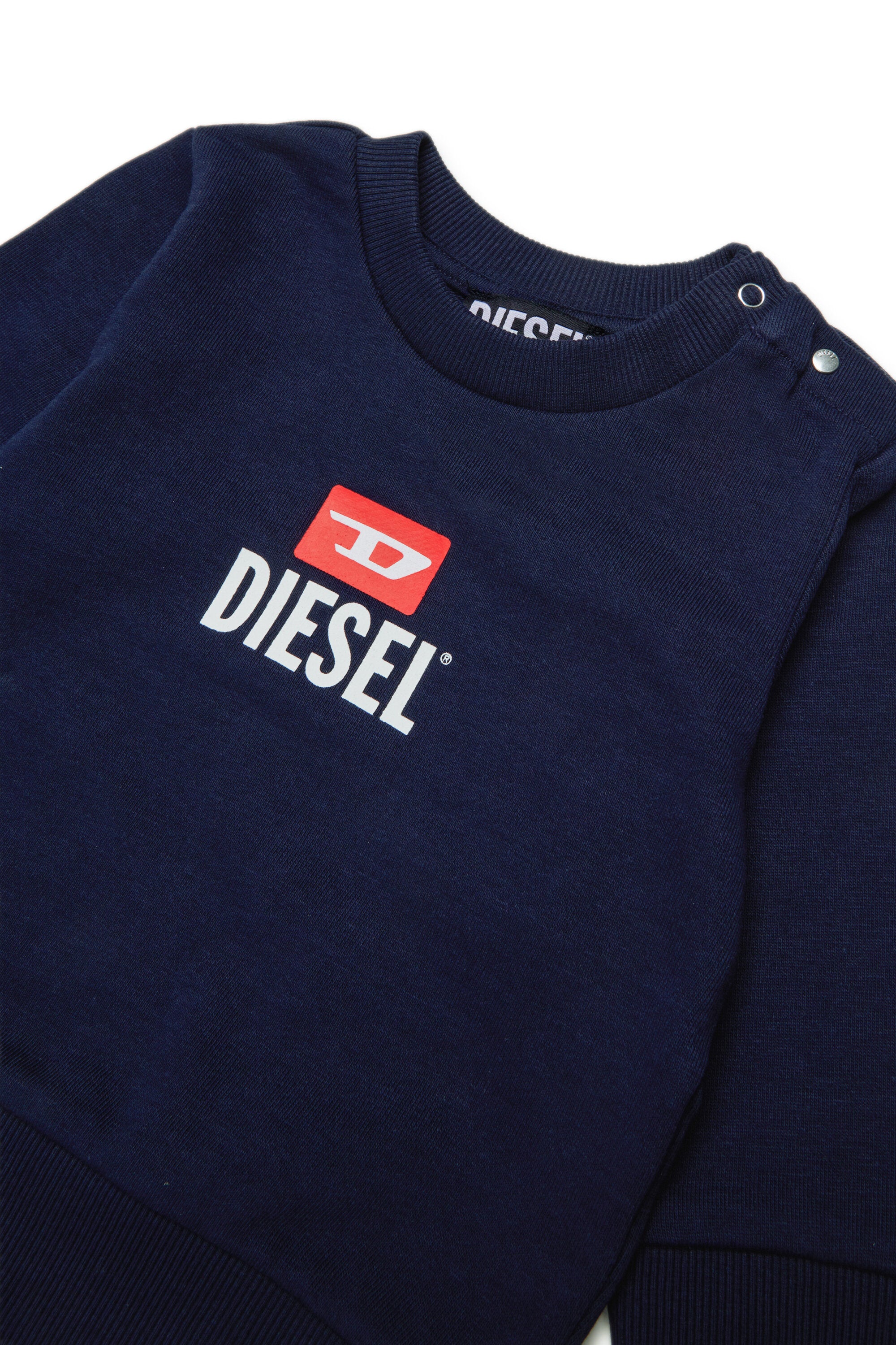 Sudadera de cuello redondo con logo