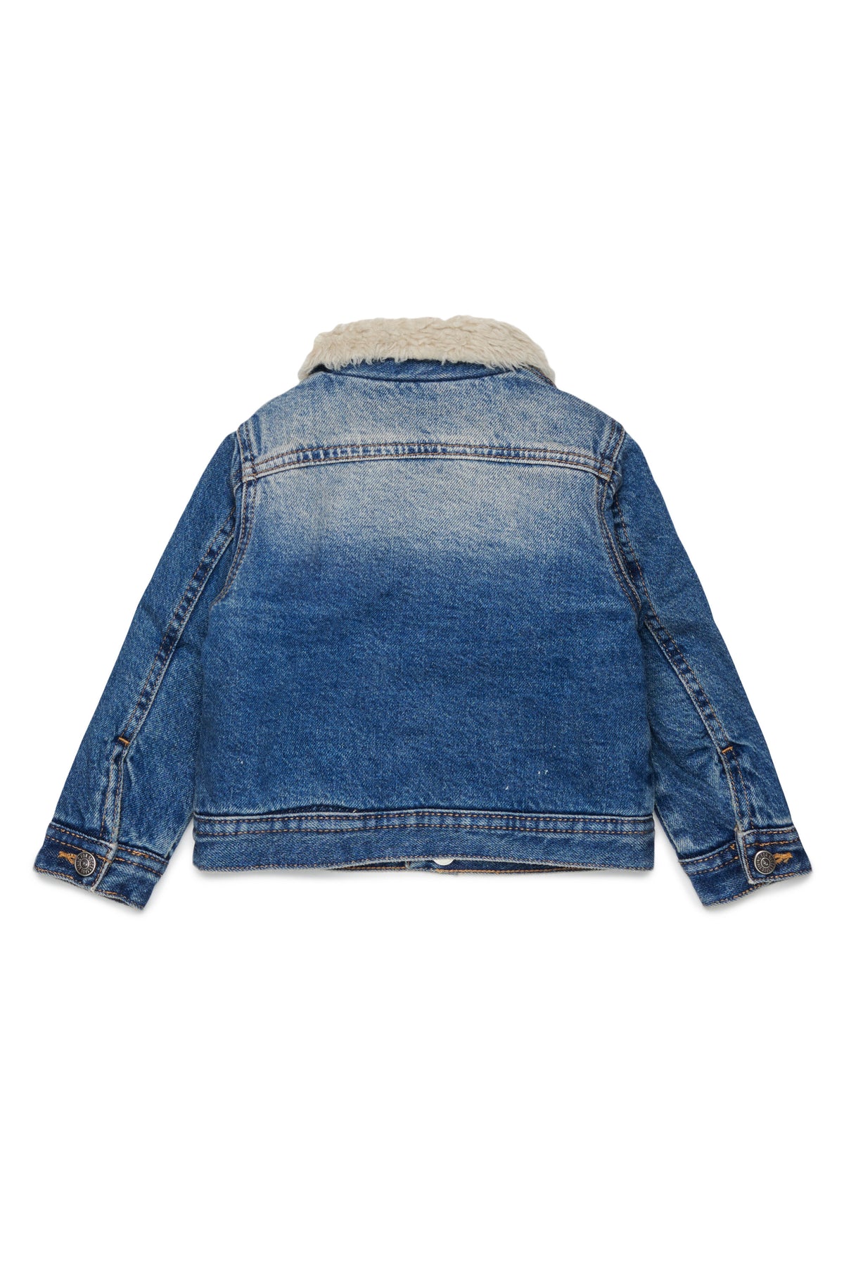 Chaqueta vaquera con logo estampado