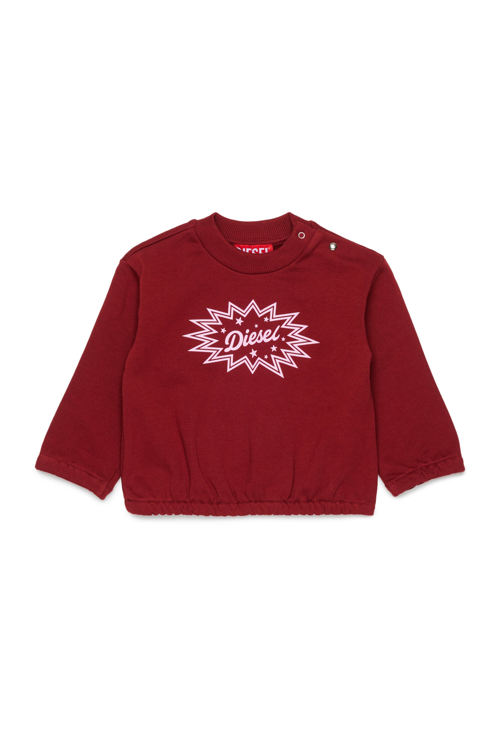 Crew-neck sweatshirt with logo