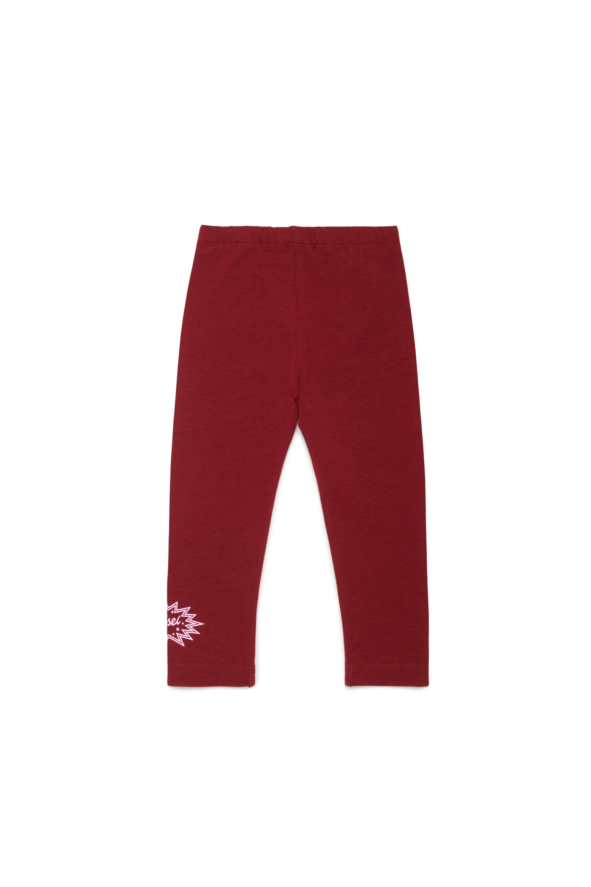 Knit pants with logo