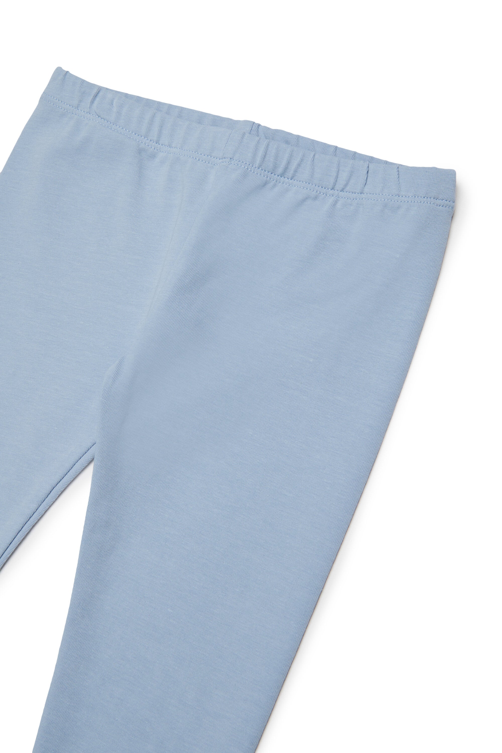 Knit pants with logo