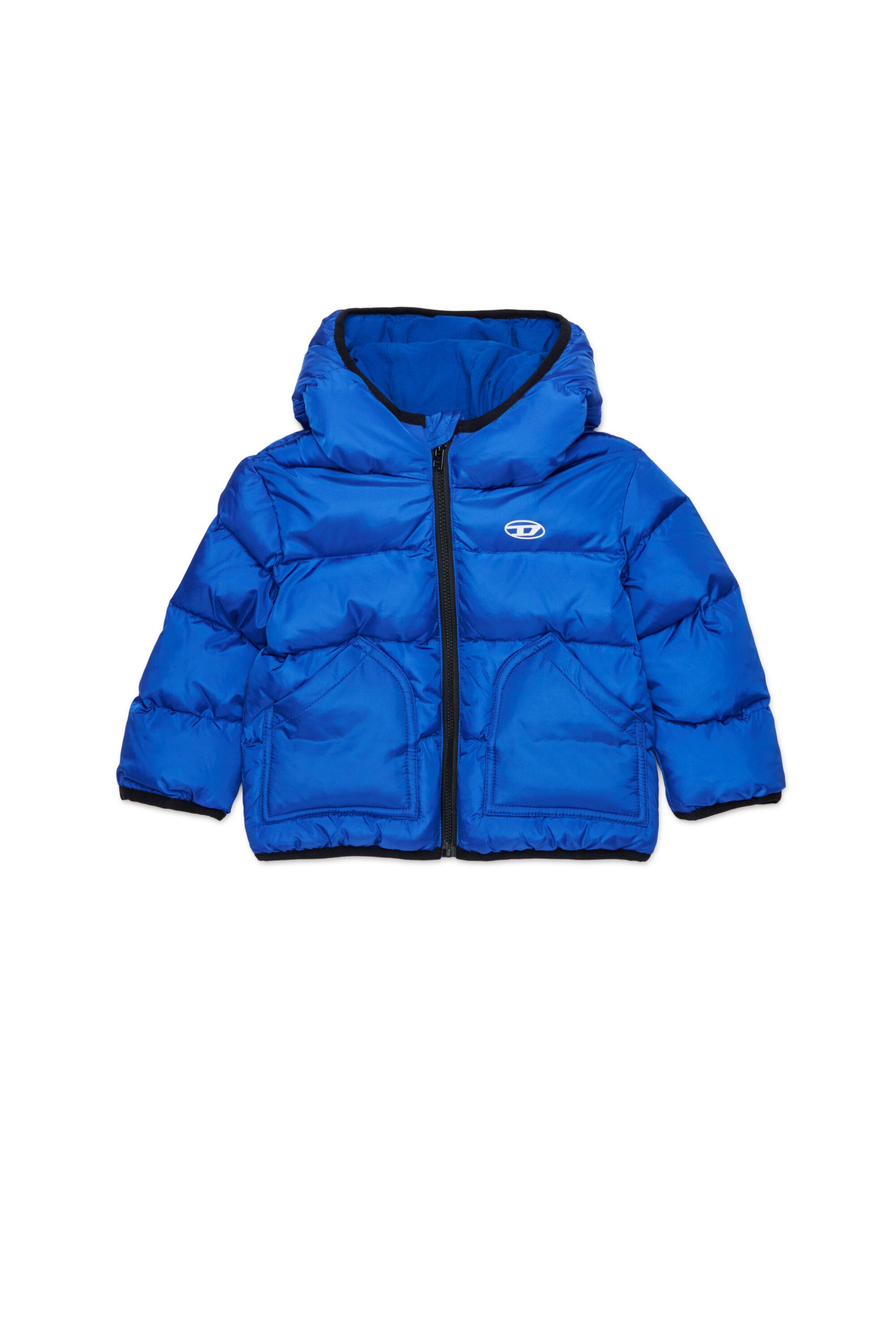 Chaqueta acolchada con logo