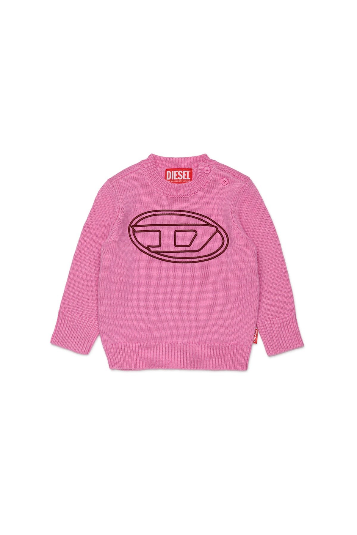 Jersey de cuello redondo con logo