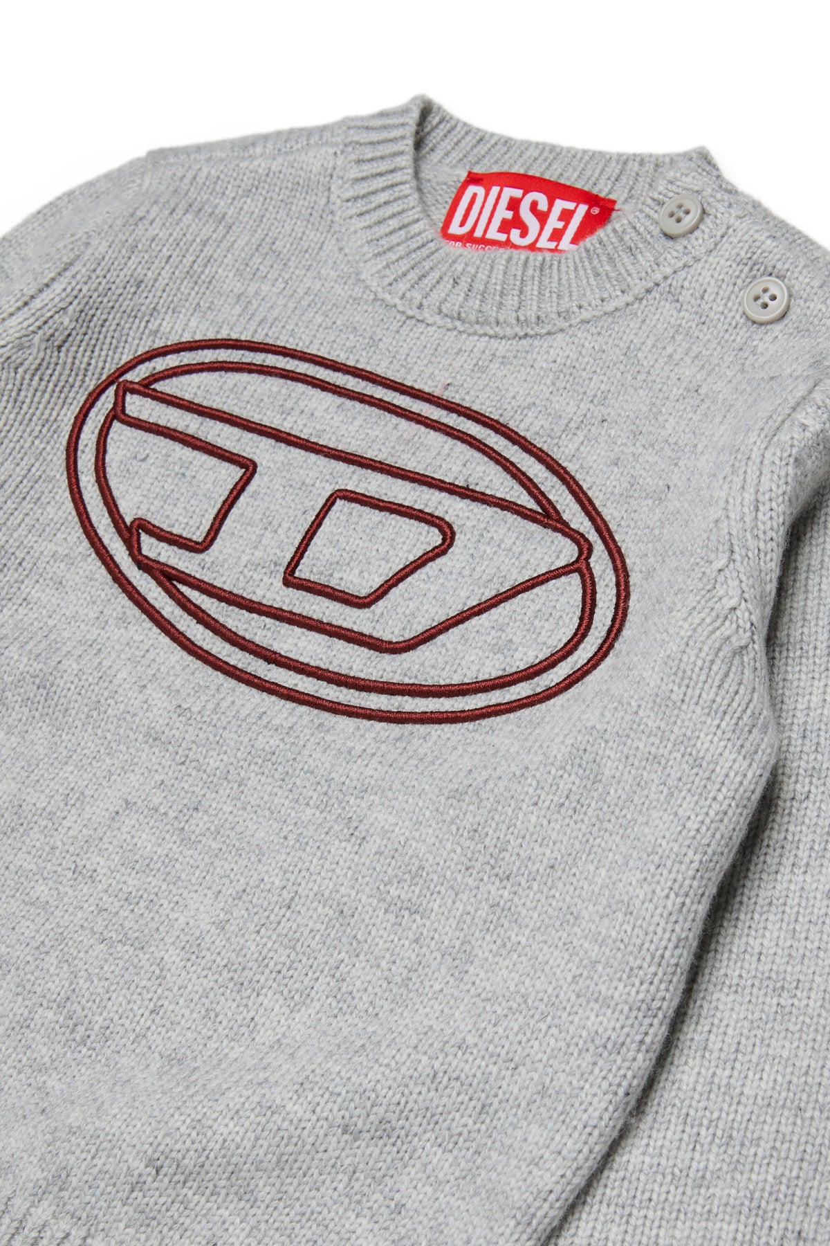 Jersey de cuello redondo con logo