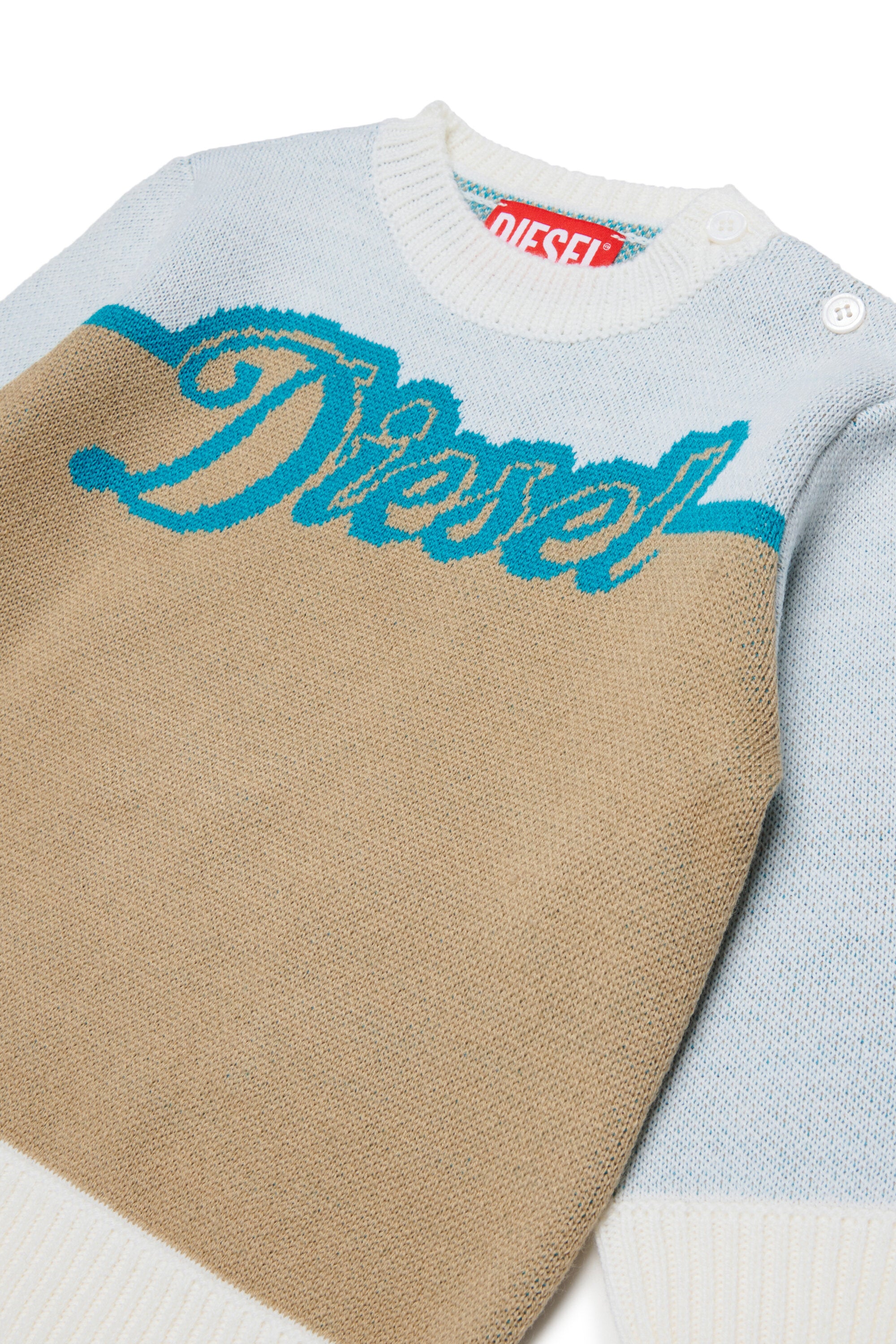 Jersey de cuello redondo con logo