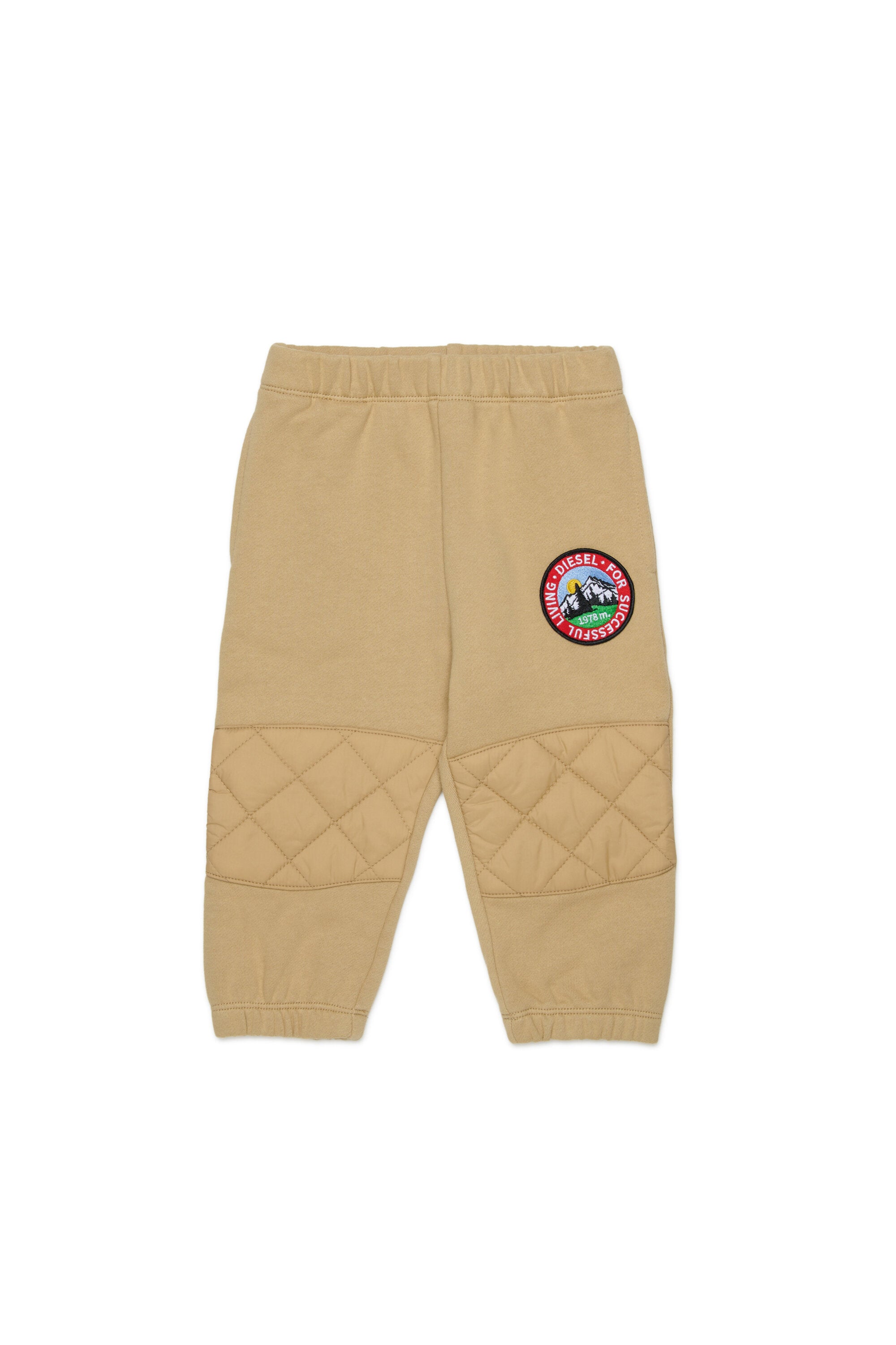 Pantalones de felpa con parche