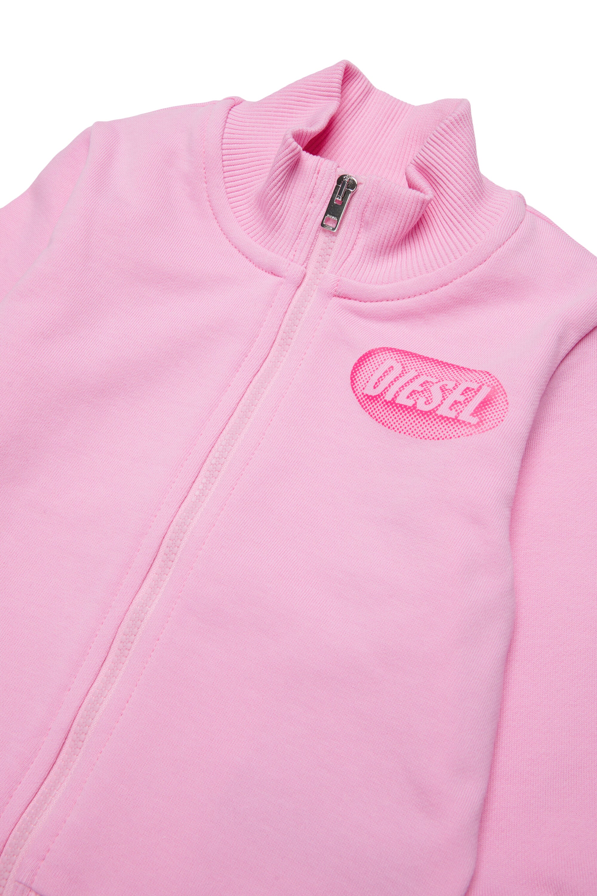 Sudadera con cremallera y logo