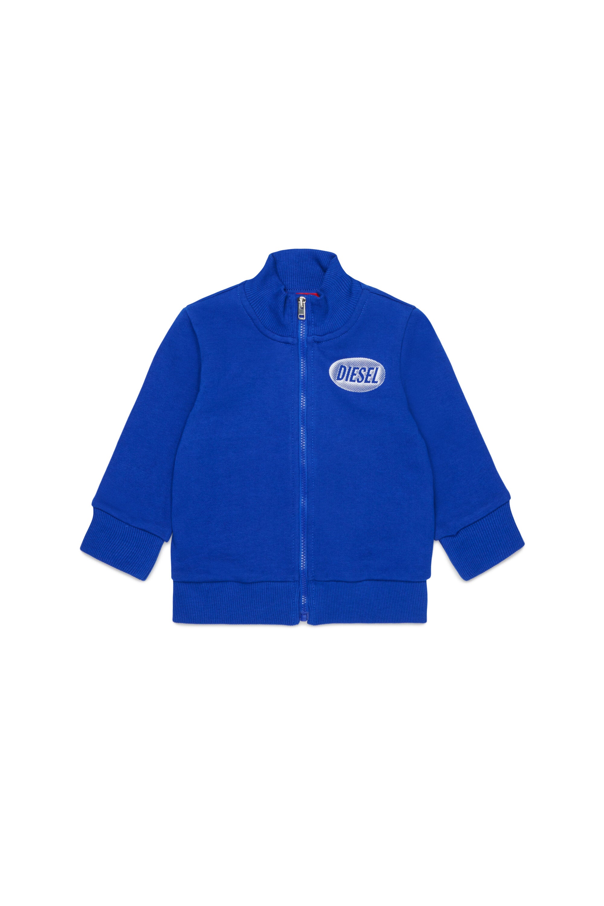 Sudadera con cremallera y logo