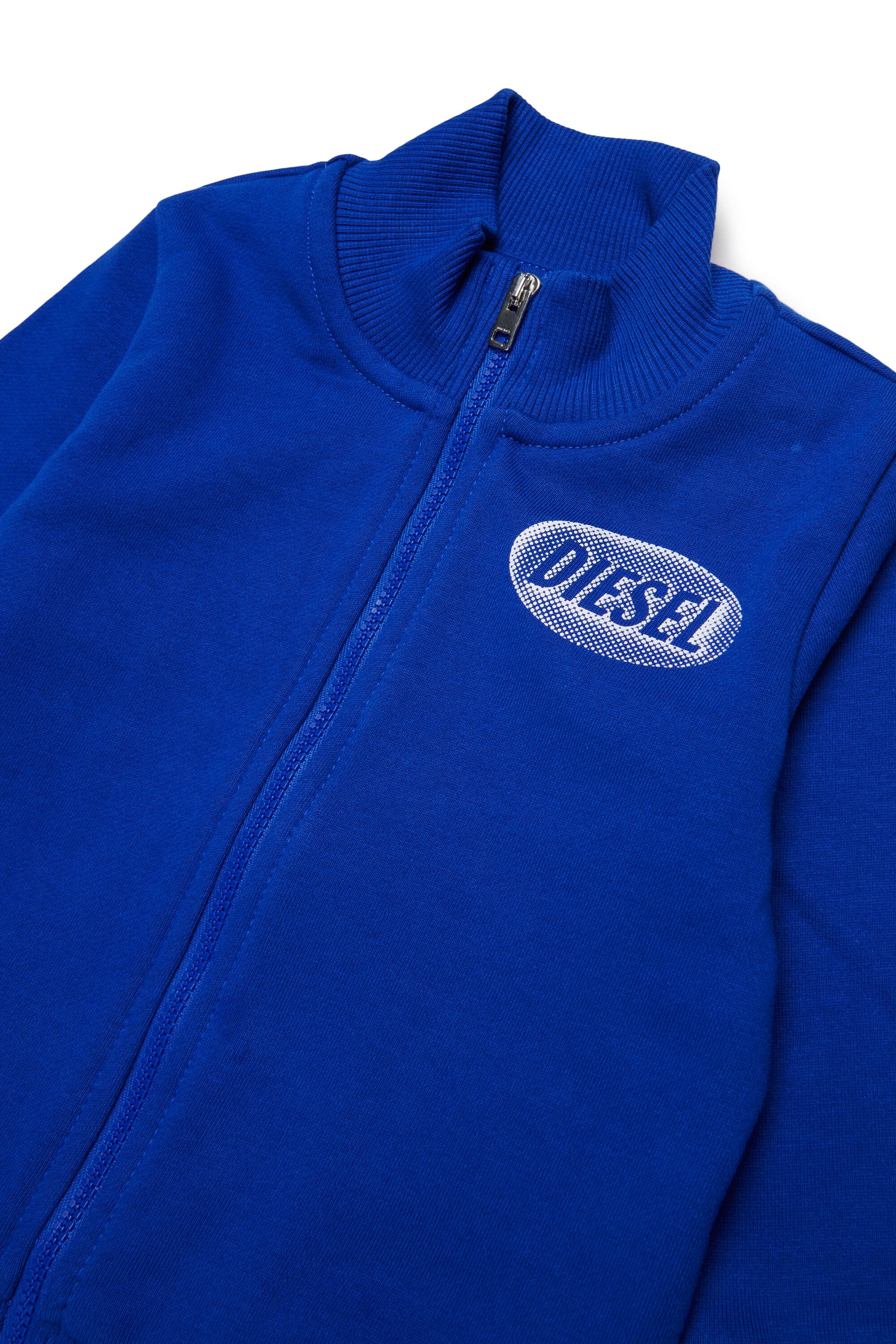Sudadera con cremallera y logo