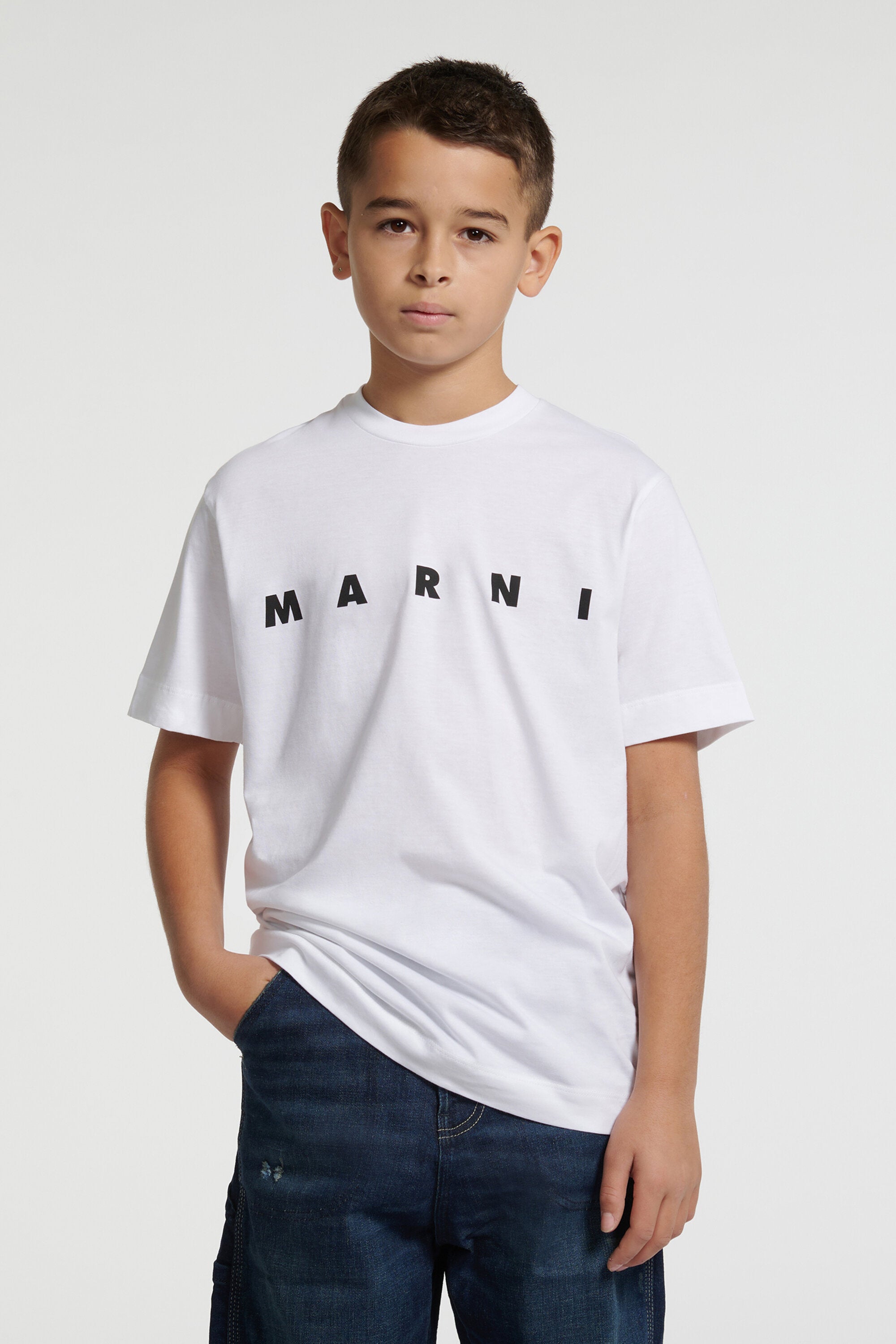 Jersey t-shirt with logo