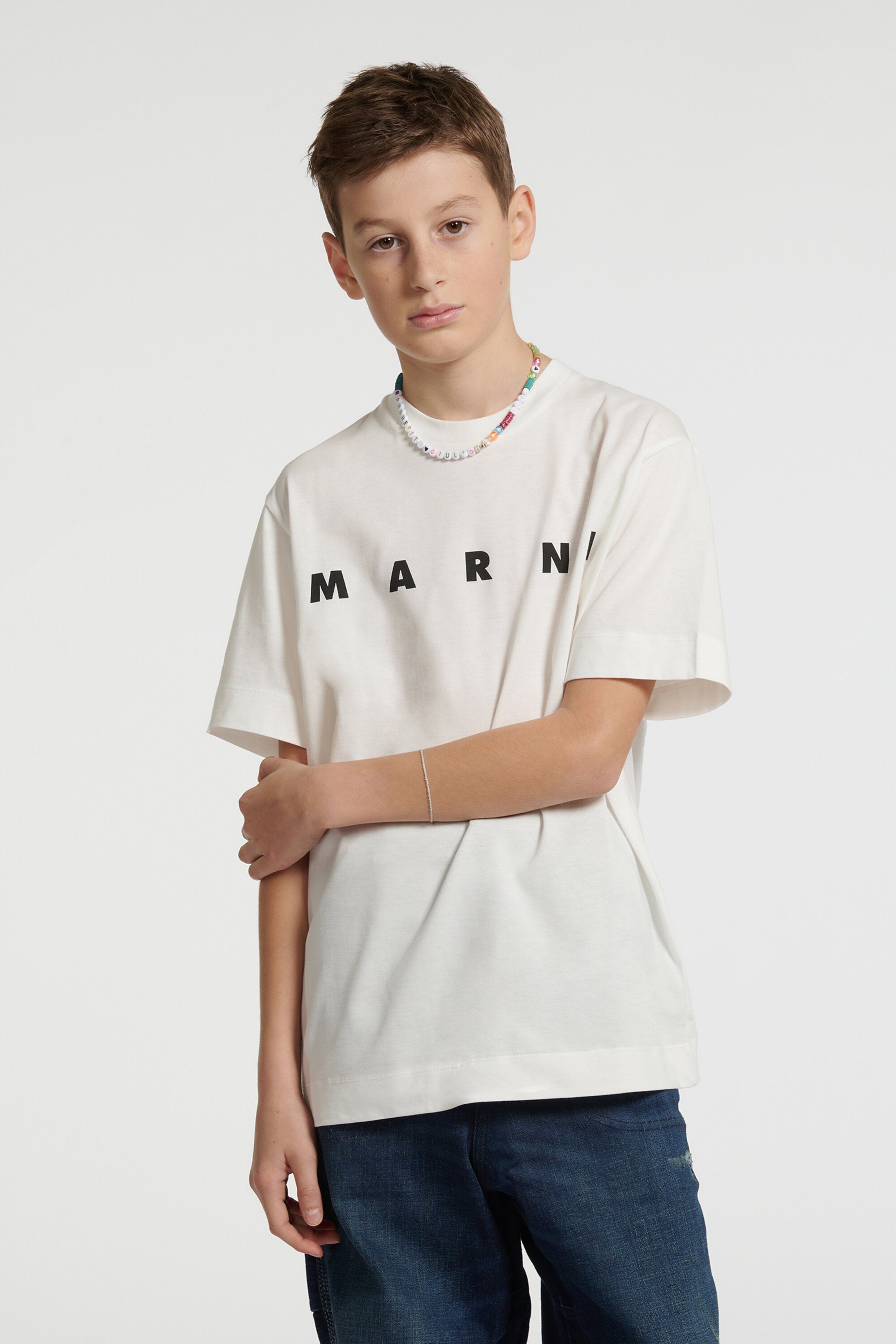 Camiseta de jersey con logotipo