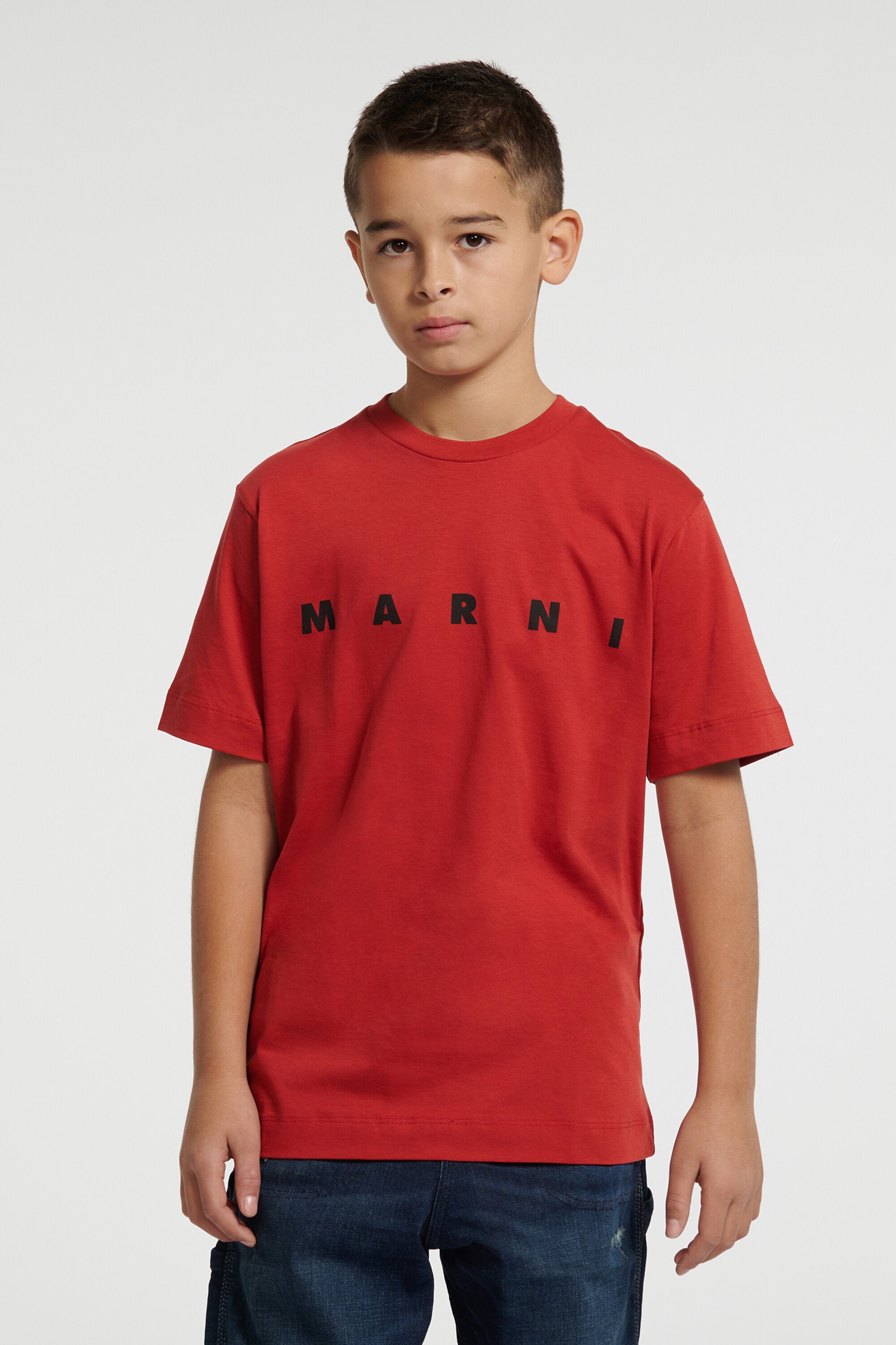 Camiseta de jersey con logotipo