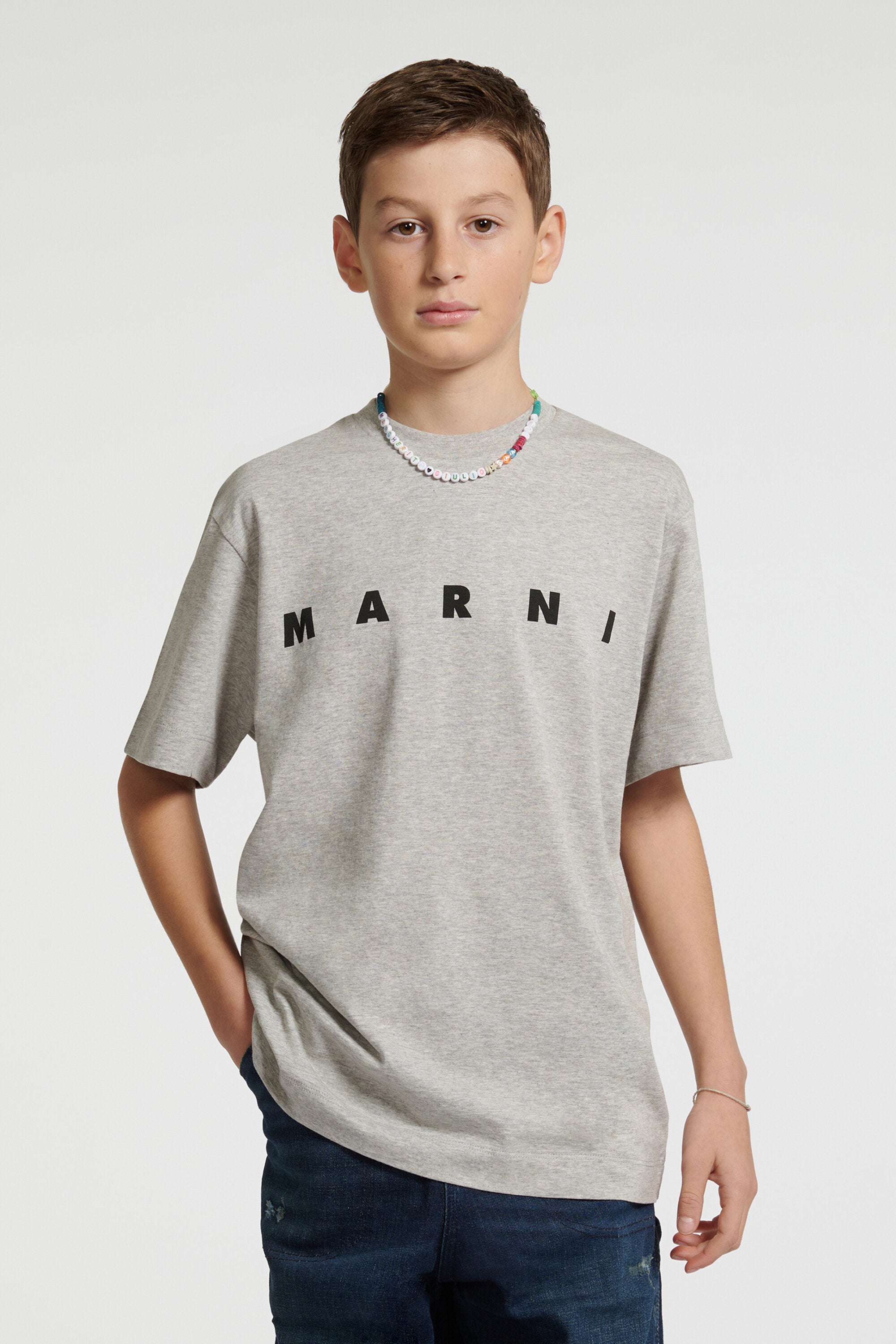 Jersey t-shirt with logo