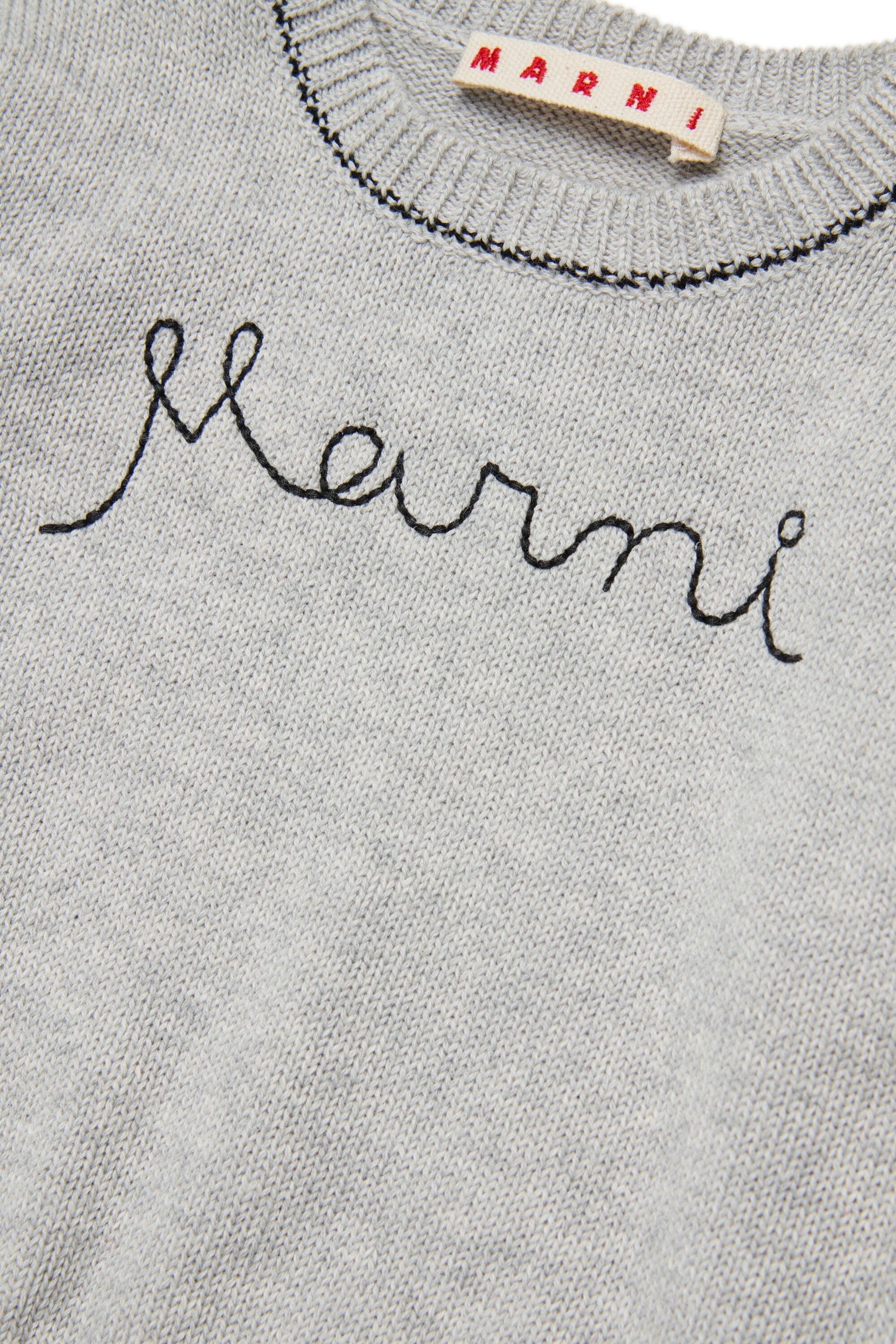 Jersey de cuello redondo con logo