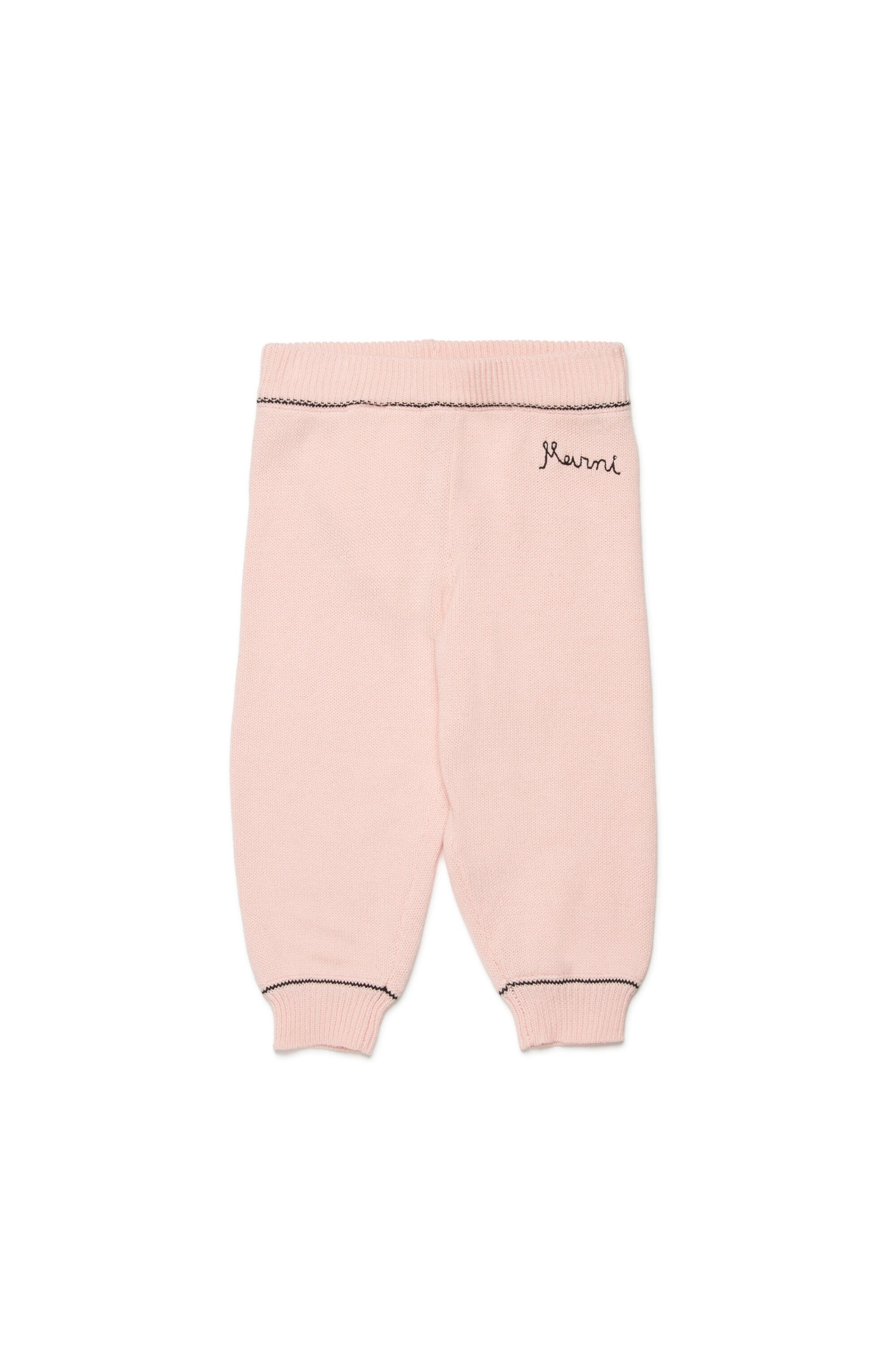 Pantalones de punto con logo