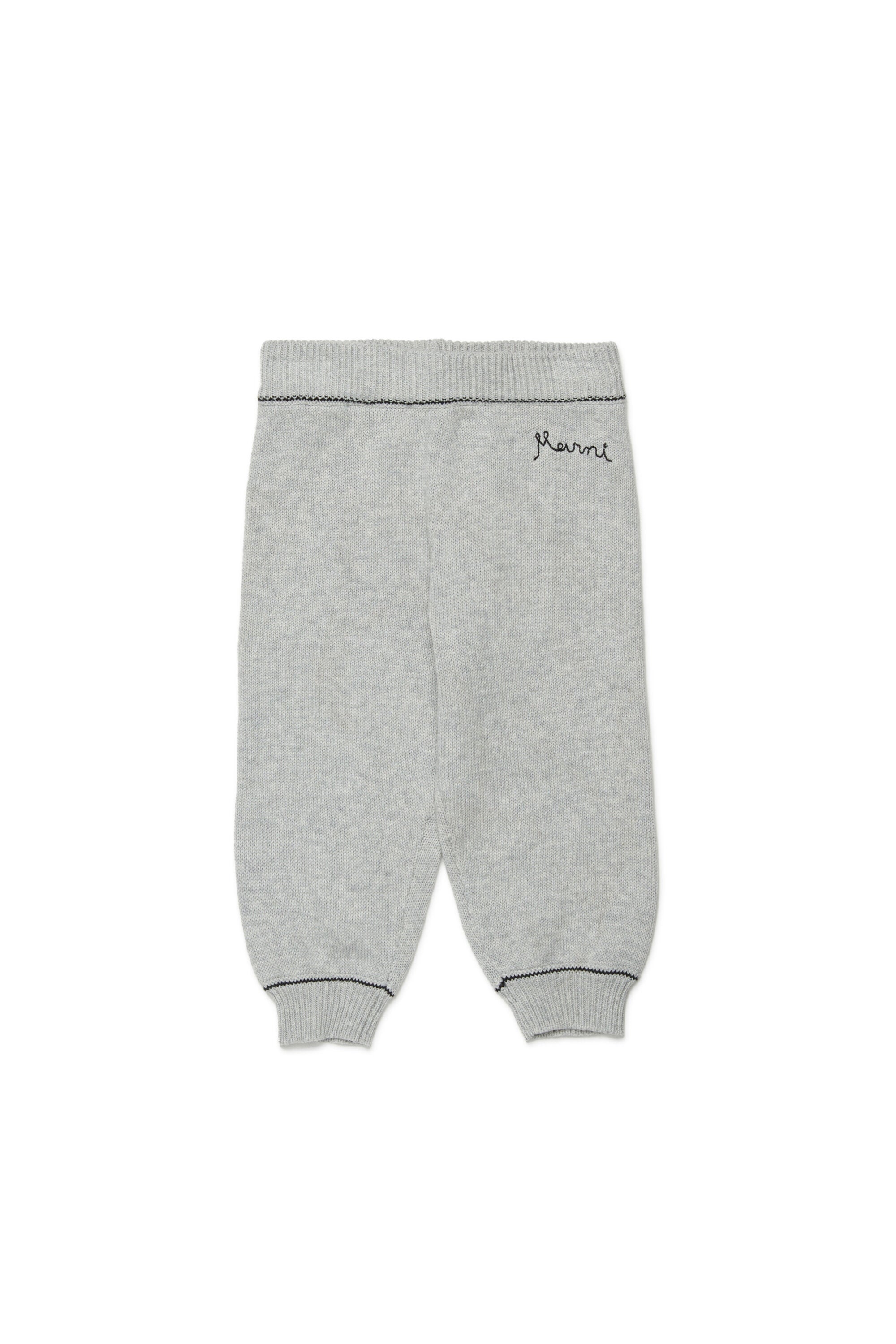 Pantalones de punto con logo