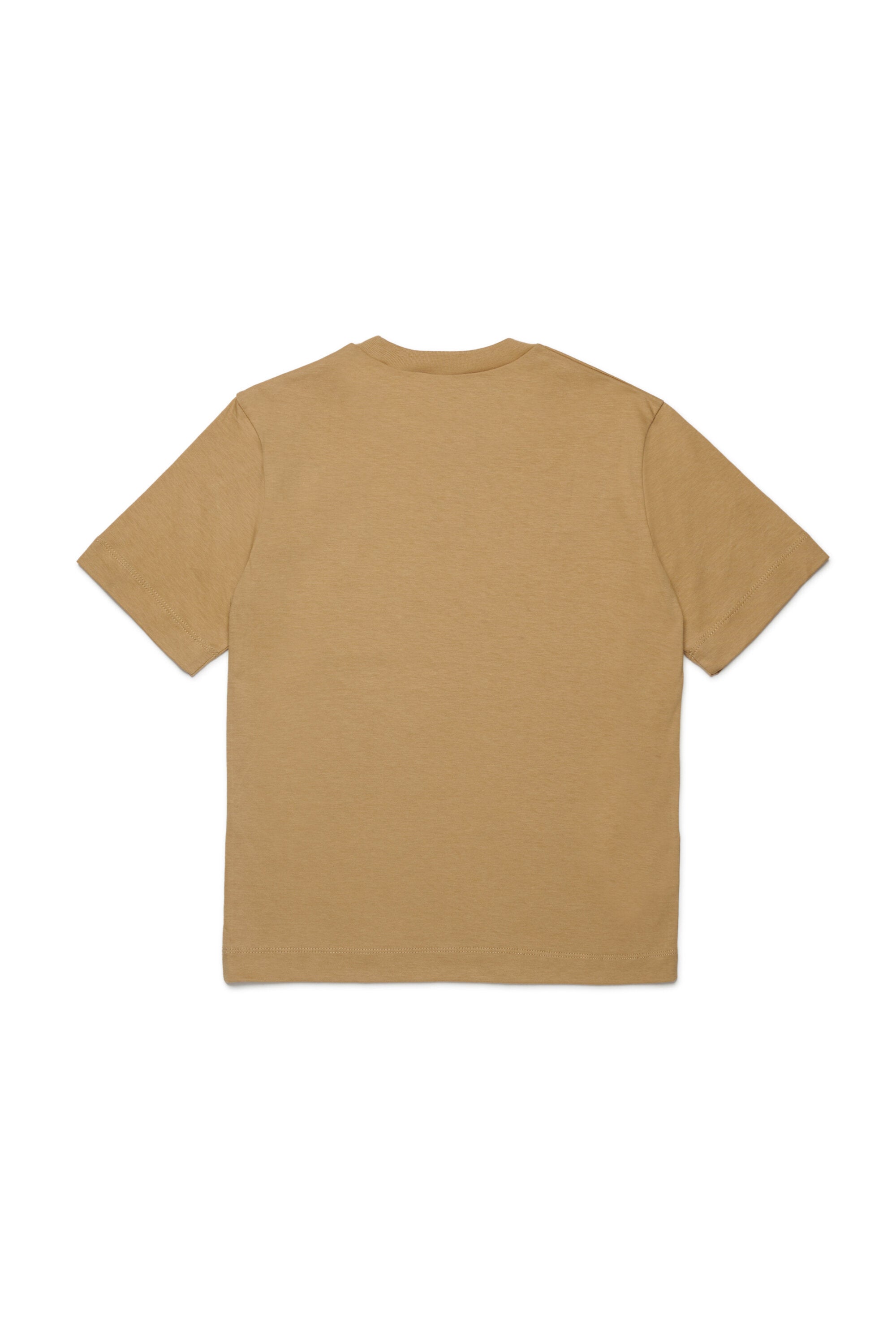 T-shirt with embroidered logo
